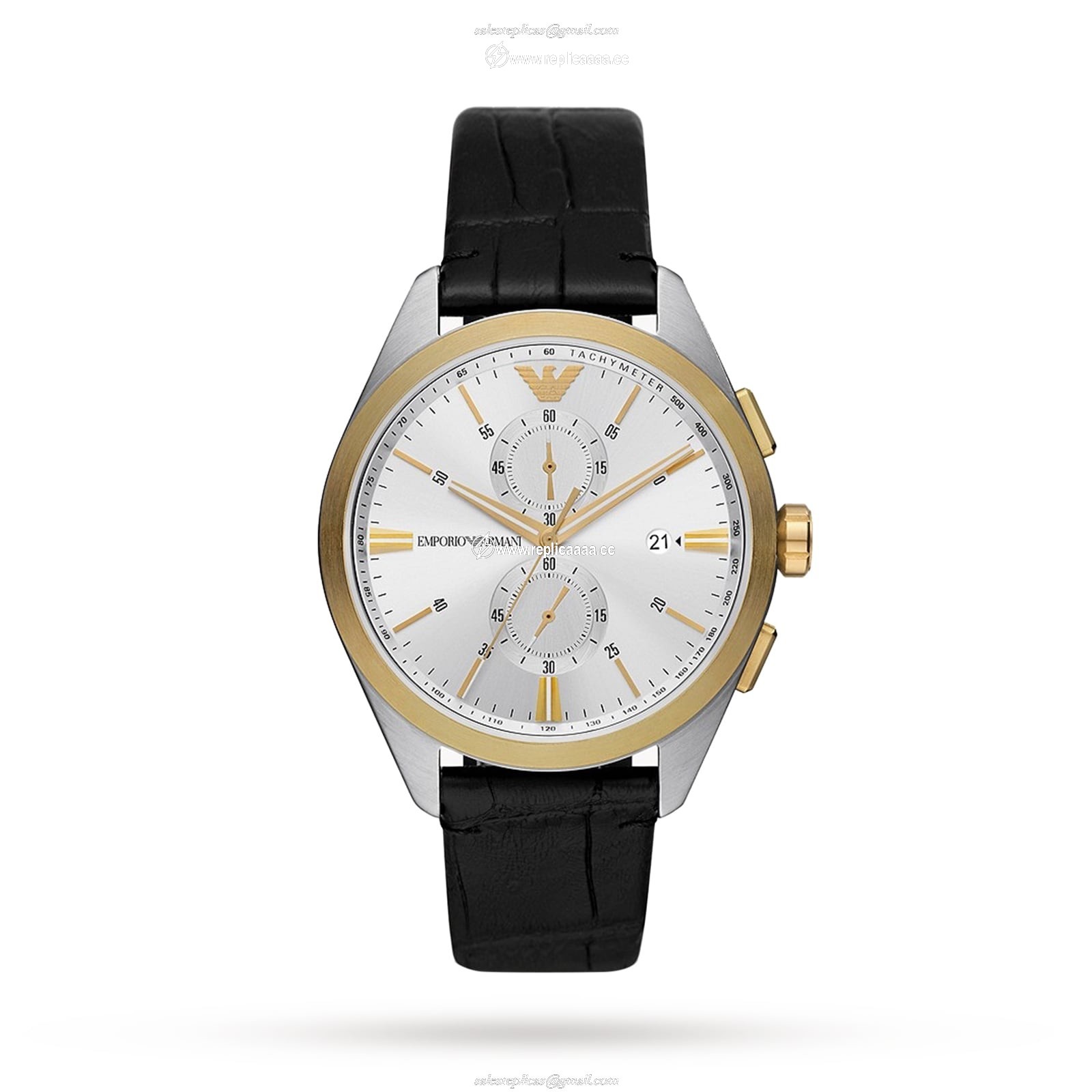 Emporio Armani Claudio Mens details 43mm AR11498