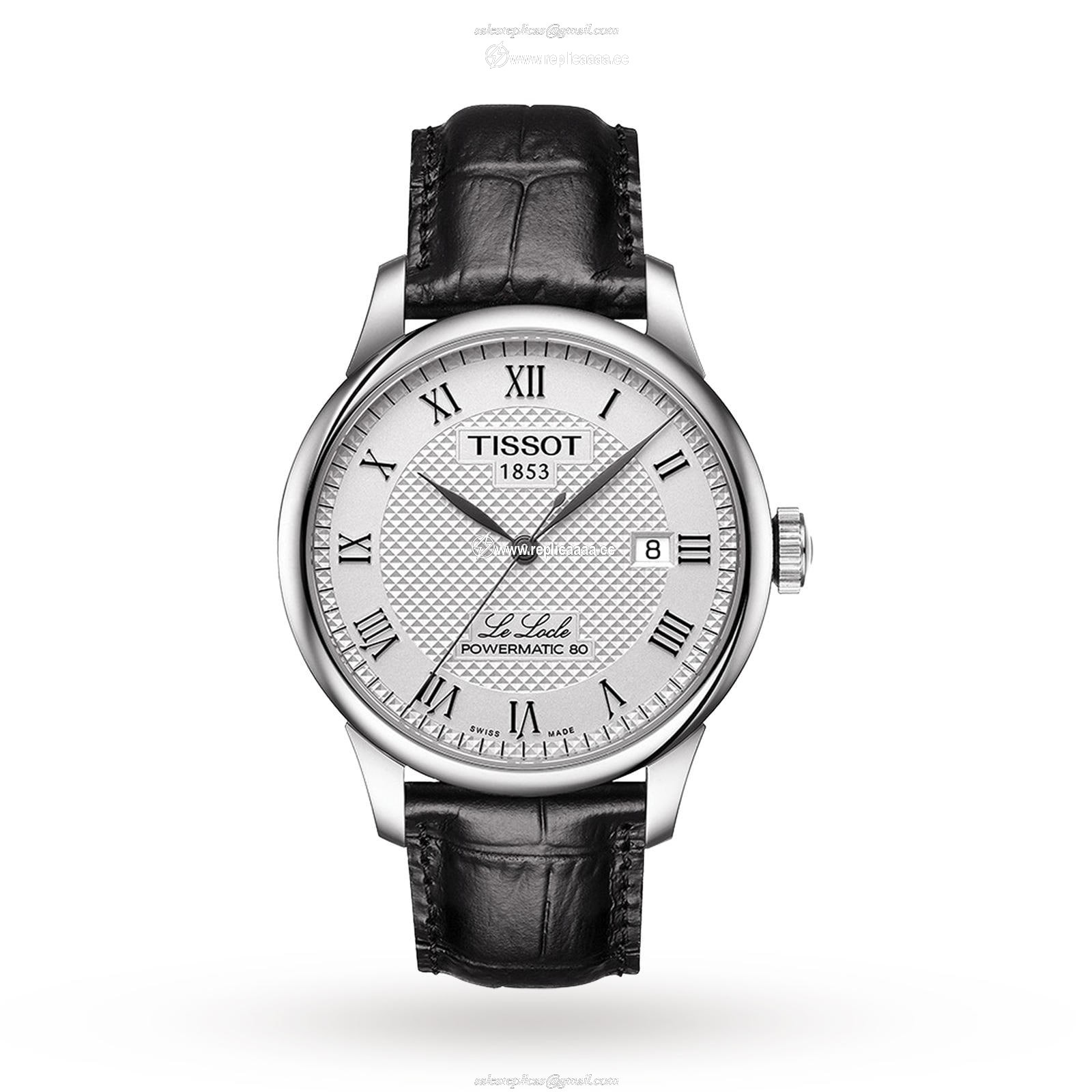 Tissot T-Classic Le Locle 40mm Mens details T0064071603300