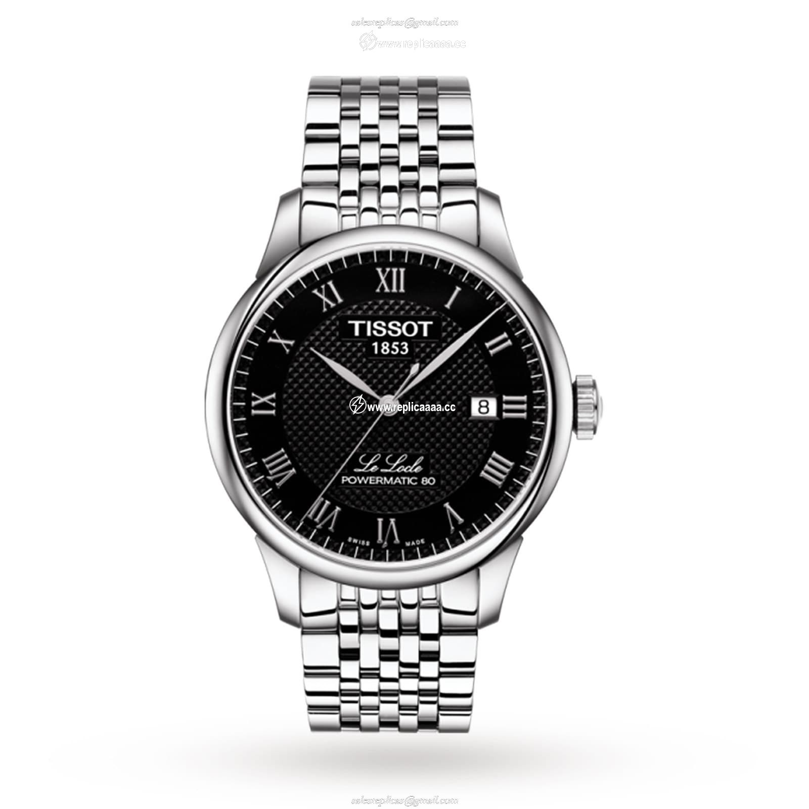 Tissot T-Classic Le Locle 40mm Mens details T0064071105300