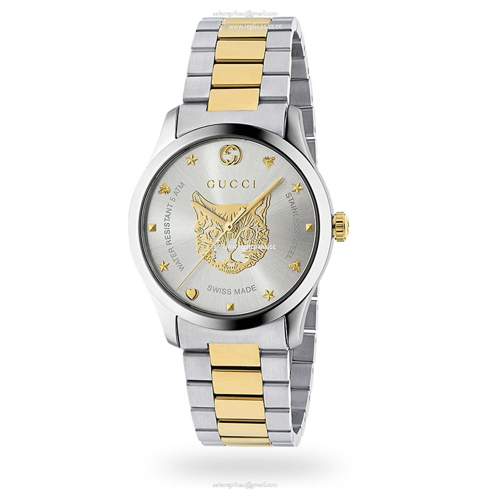 Gucci G-Timeless details 38mm YA1264074 1 Gucci G-Timeless details 38mm YA1264074
