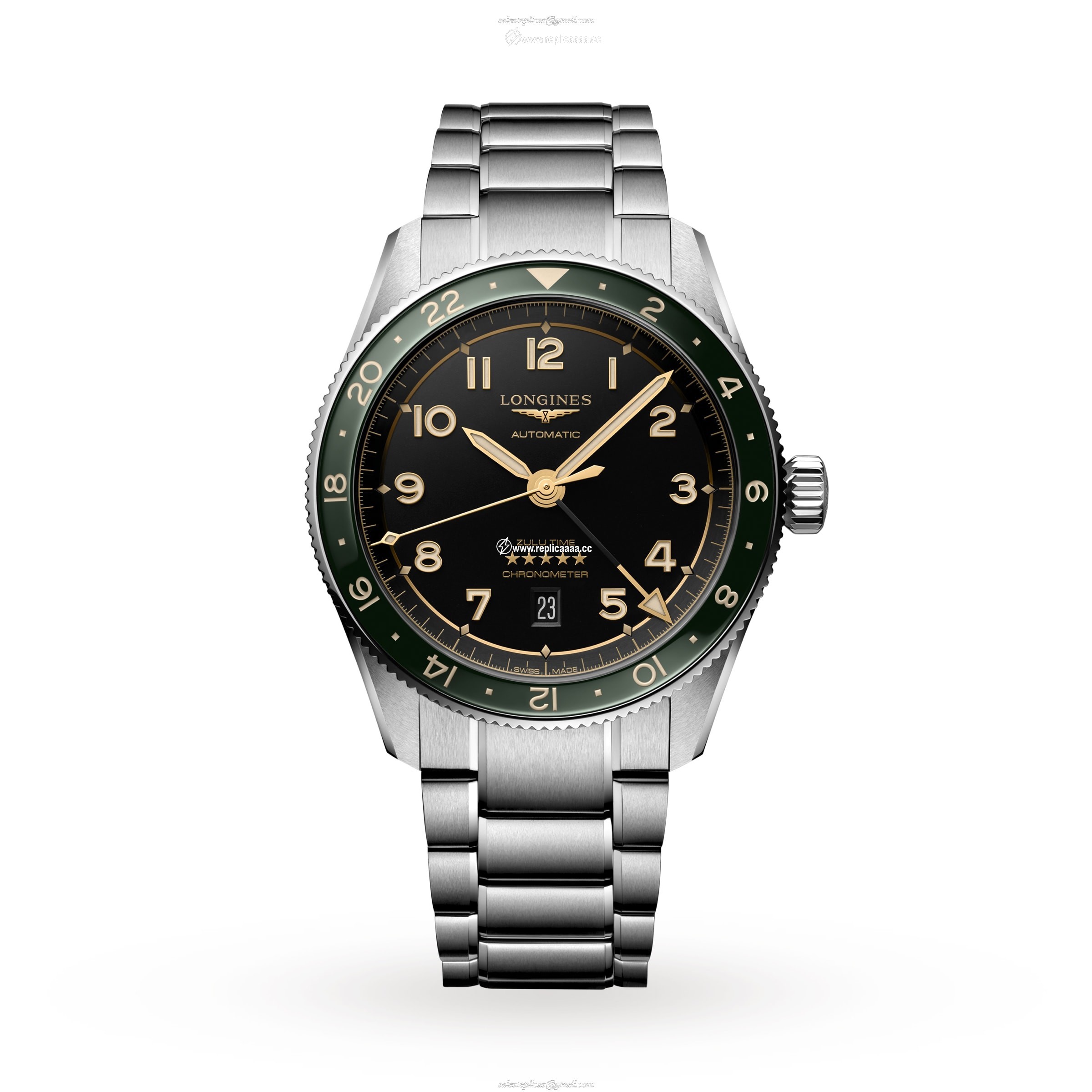 Longines Spirit Zulu Time Pioneering time zones 42mm L38124636