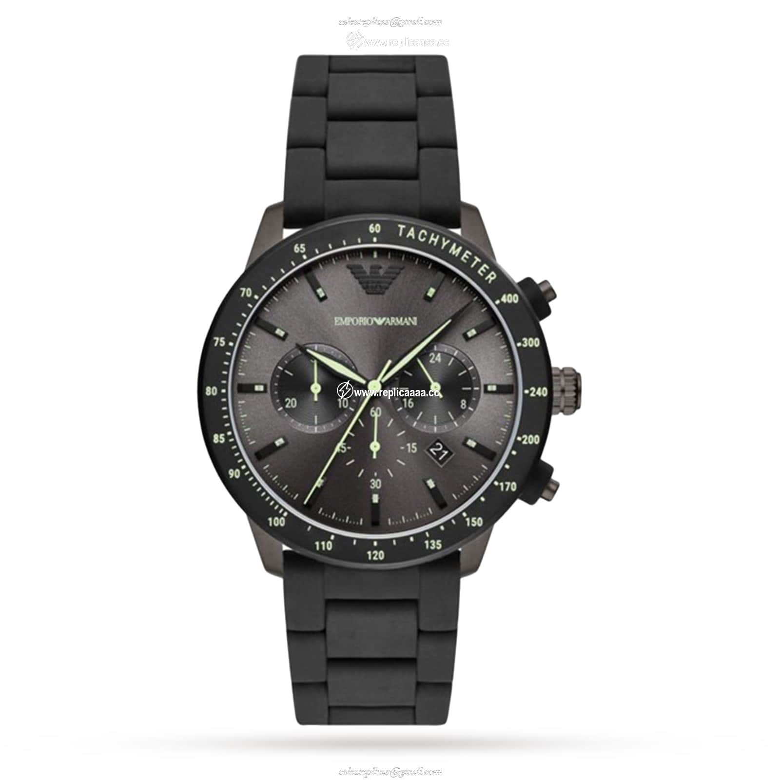 Emporio Armani 43mm Mens details AR11410 1 Emporio Armani 43mm Mens details AR11410