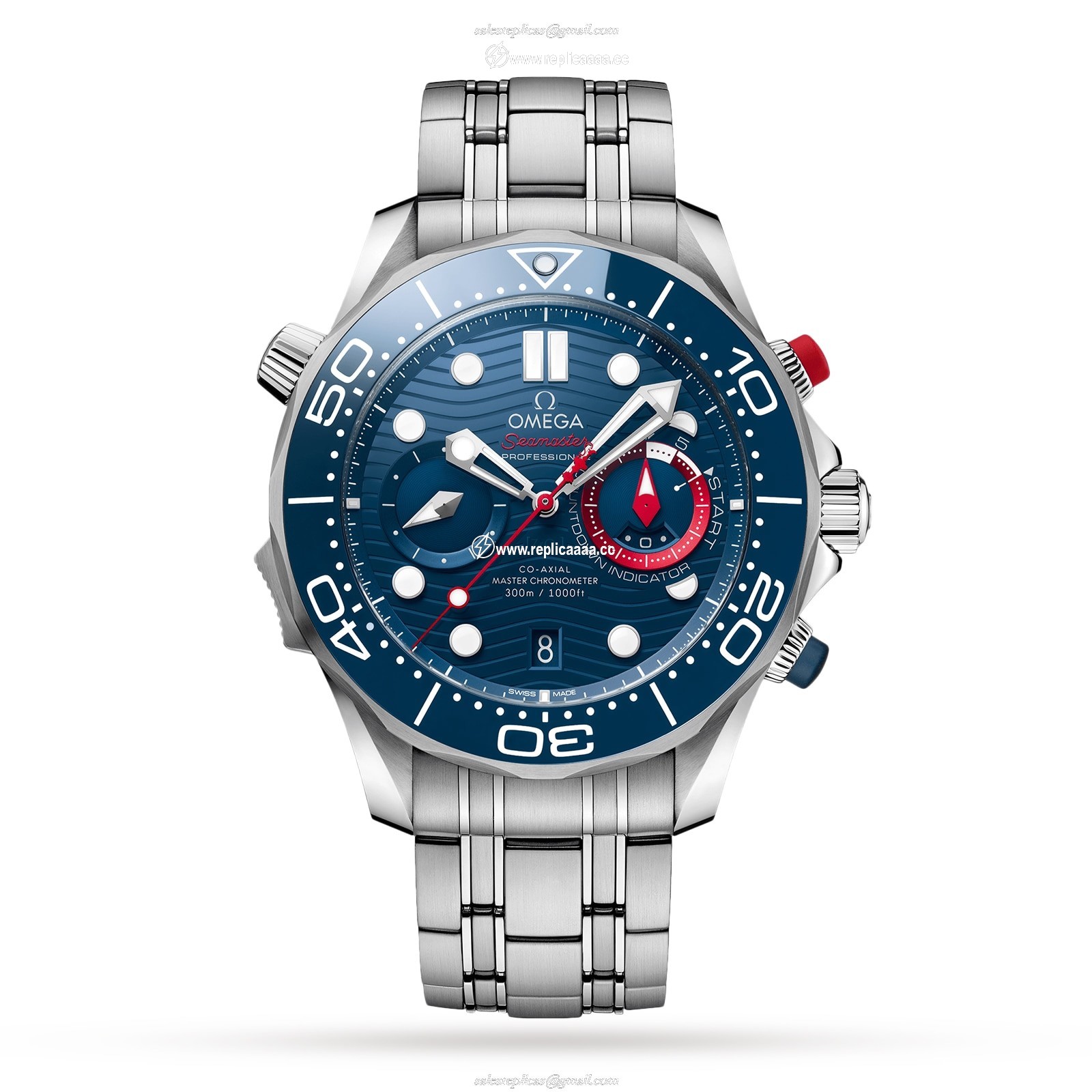 Omega Seamaster Diver Co-Axial Master Chronometer Chronograph 44mm Mens details O21030445103002 1 Omega Seamaster Diver Co-Axial Master Chronometer Chronograph 44mm Mens details O21030445103002