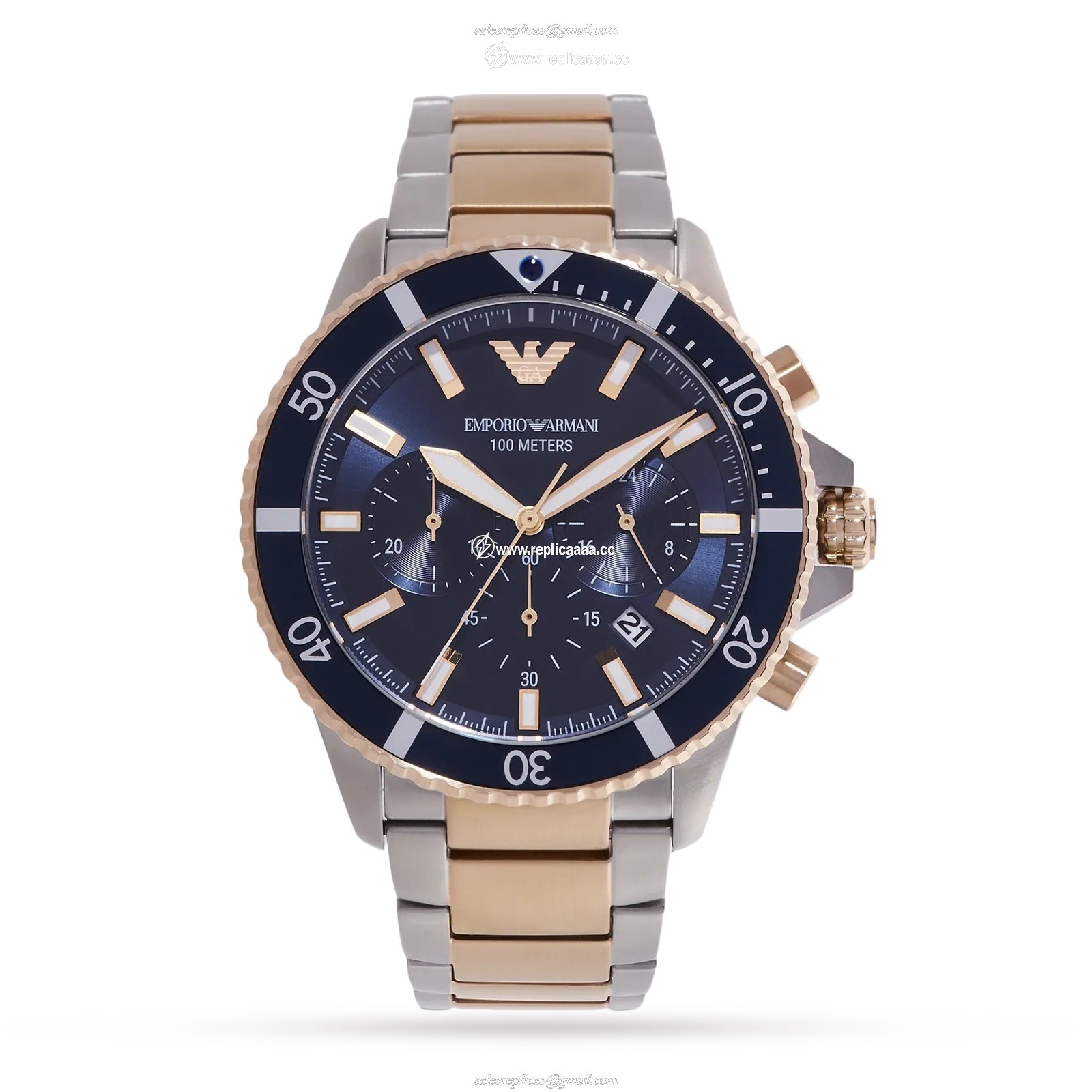 Emporio Armani Emporio Armani 43mm Mens details AR11362 1 Emporio Armani Emporio Armani 43mm Mens details AR11362