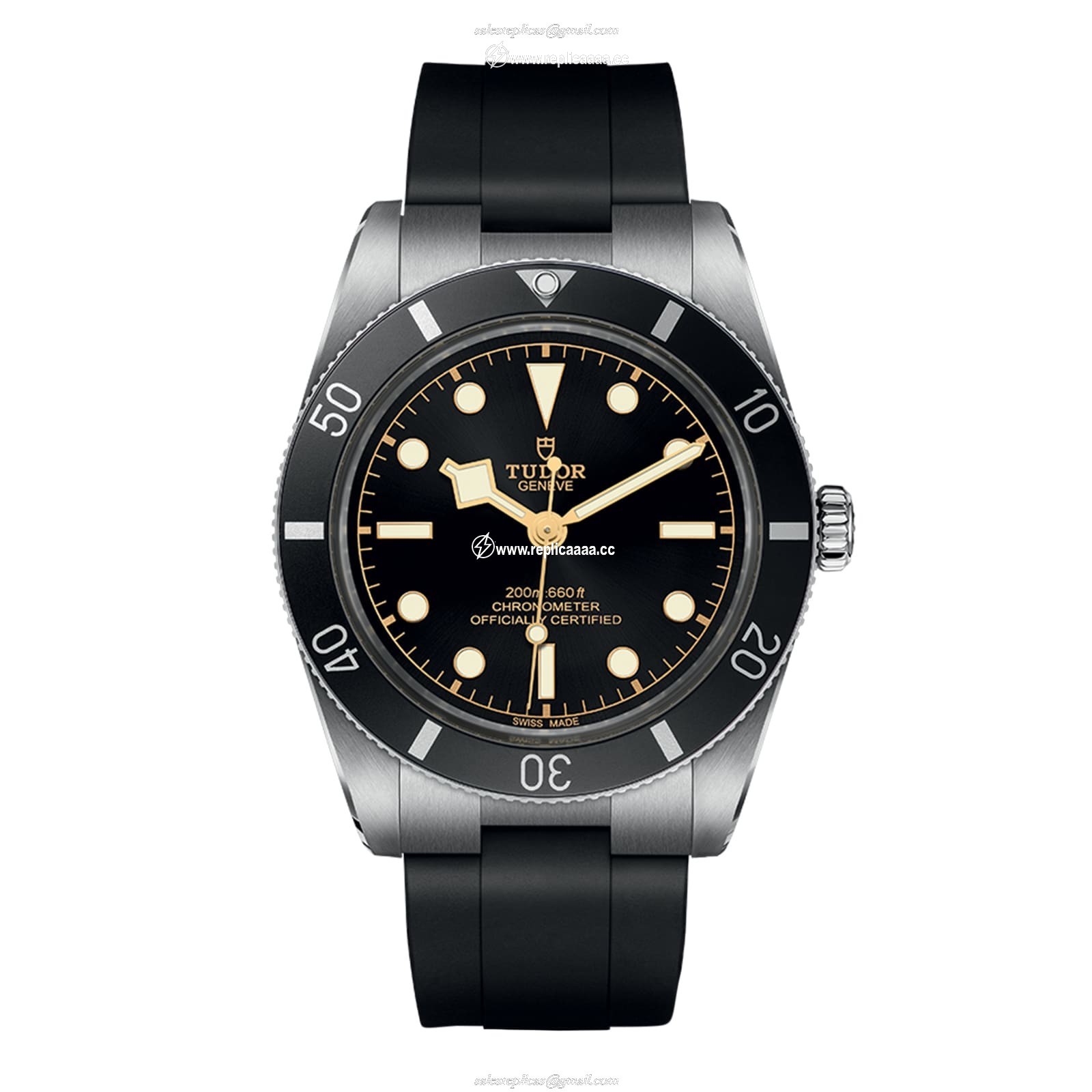 Tudor Black Bay 54 Manufacture Calibre MT5400 (COSC) 37mm Steel Case Black Rubber Strap M79000N-0002 1 Tudor Black Bay 54 Manufacture Calibre MT5400 (COSC) 37mm Steel Case Black Rubber Strap M79000N-0002