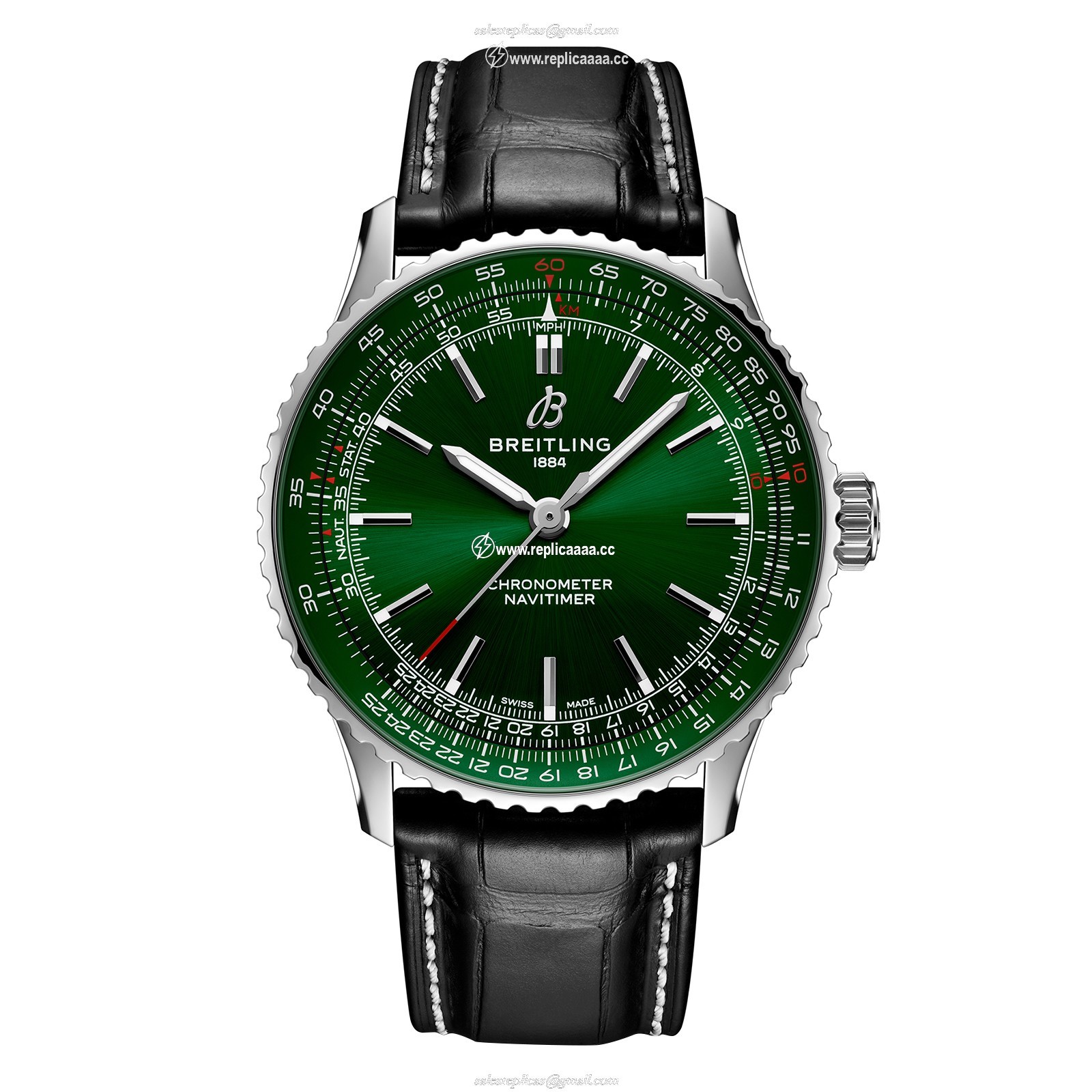 Breitling Navitimer Automatic 41mm Mens details Green A17329371L1P1 1 Breitling Navitimer Automatic 41mm Mens details Green A17329371L1P1