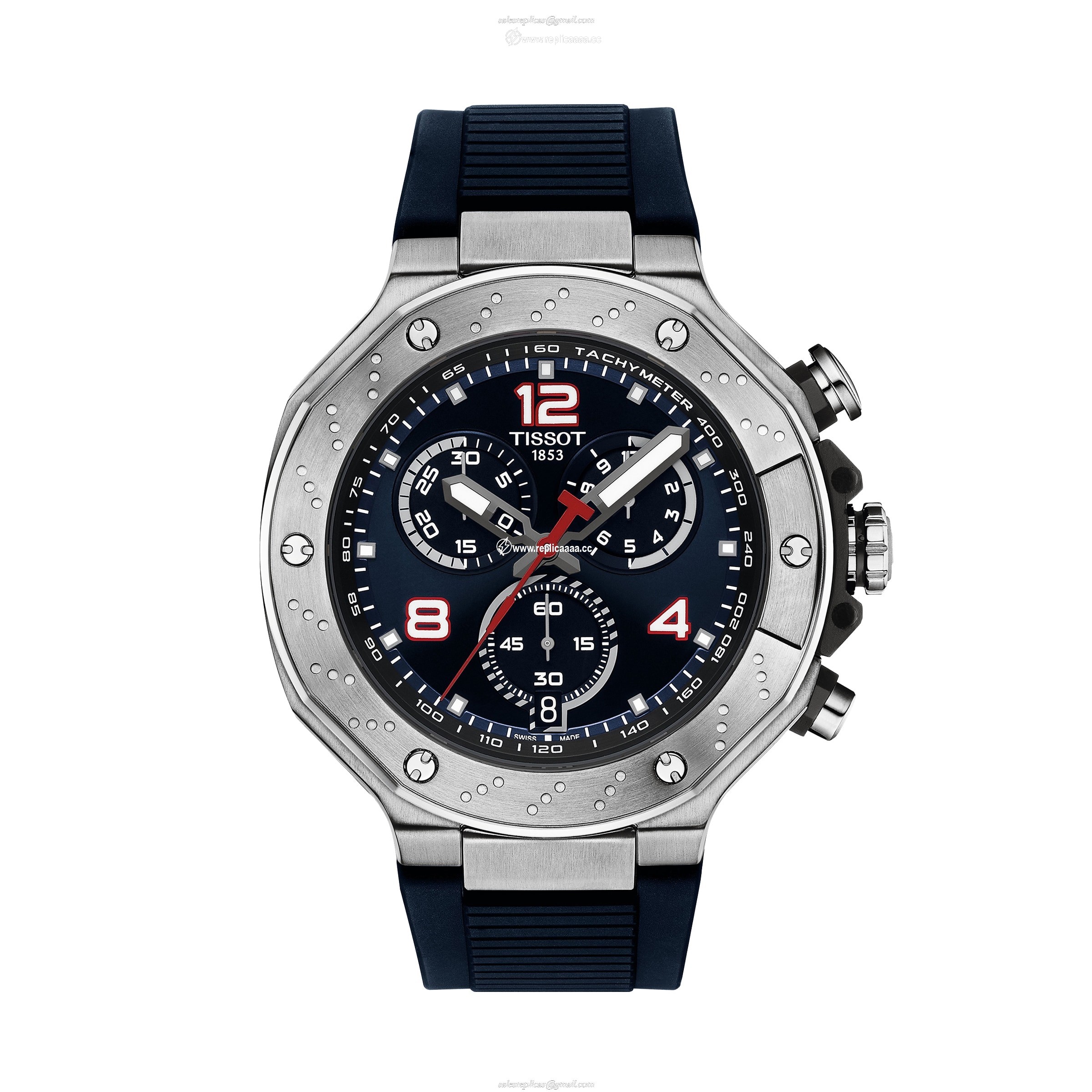 Tissot T-Race MotoGP Chronograph 2024 Limited Edition 45mm Mens details Blue T1414171704700 1 Tissot T-Race MotoGP Chronograph 2024 Limited Edition 45mm Mens details Blue T1414171704700