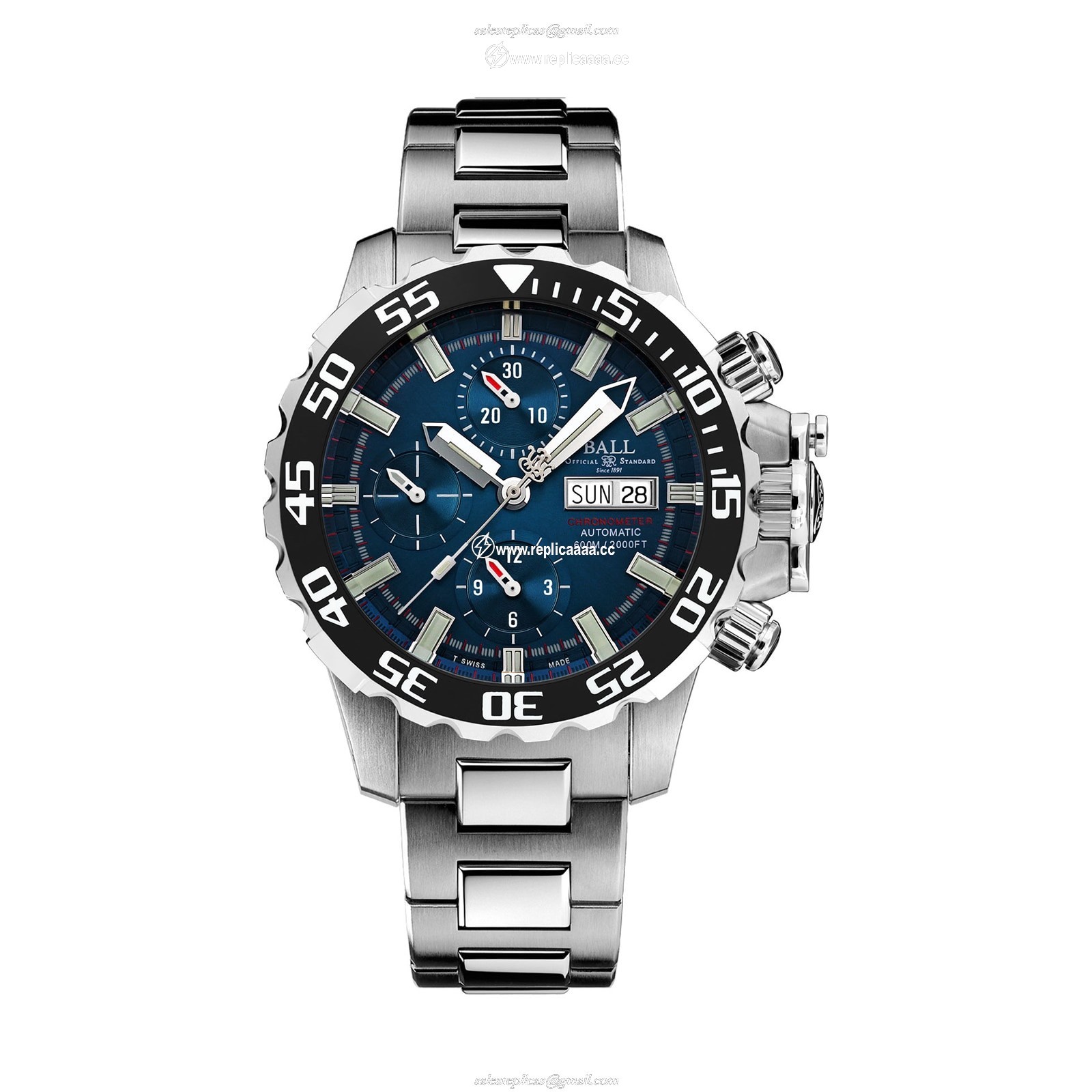 BALL Engineer Hydrocarbon NEDU 42mm Mens details Blue DC3226A-S6C-BE