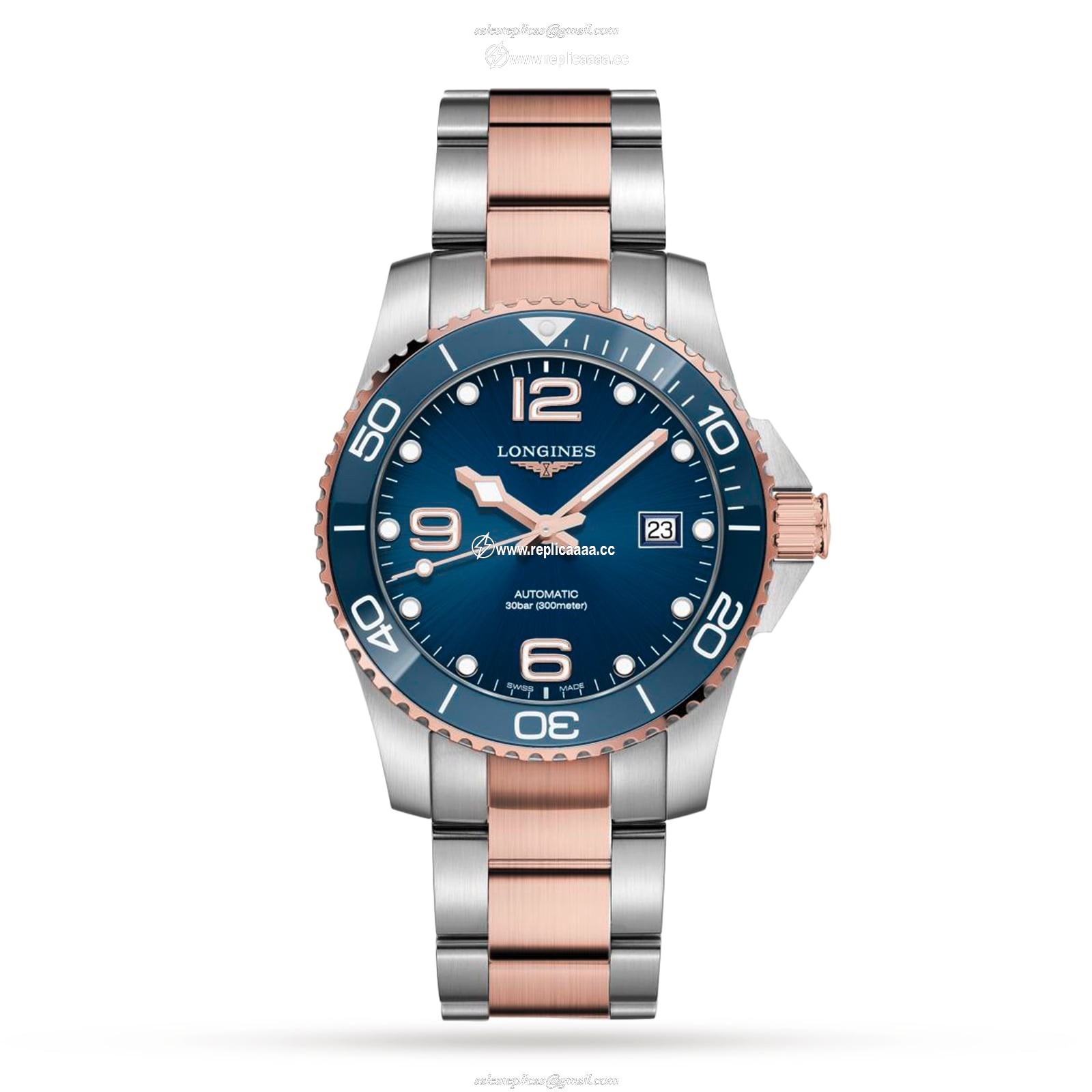 Longines HydroConquest 41mm Mens details L37813987