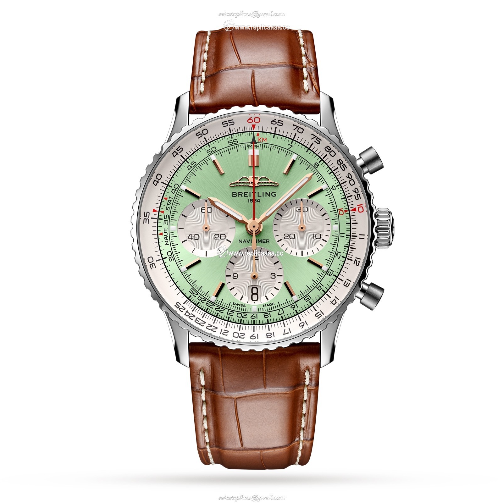 Breitling Navitimer B01 Chronograph 41 Mint details AB0139211L1P1