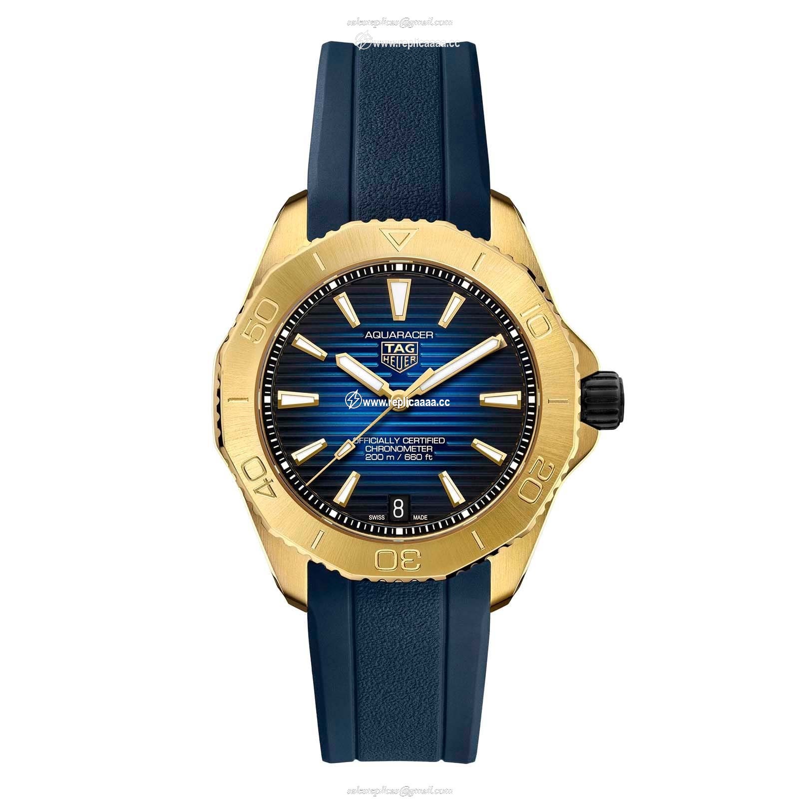 TAG Heuer Aquaracer Professional 200 40mm Mens details Blue WBP5152.FT6210 1 TAG Heuer Aquaracer Professional 200 40mm Mens details Blue WBP5152.FT6210