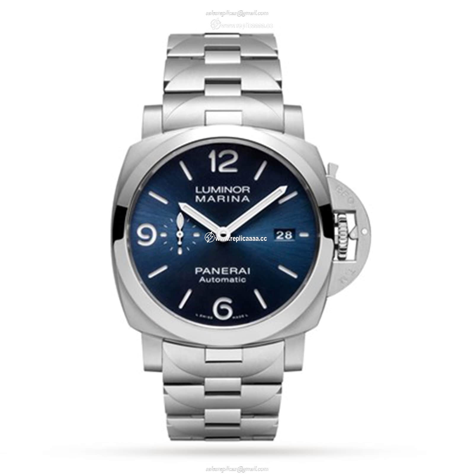 Panerai Luminor Marina Specchio Blu 44mm PAM01316 1 Panerai Luminor Marina Specchio Blu 44mm PAM01316