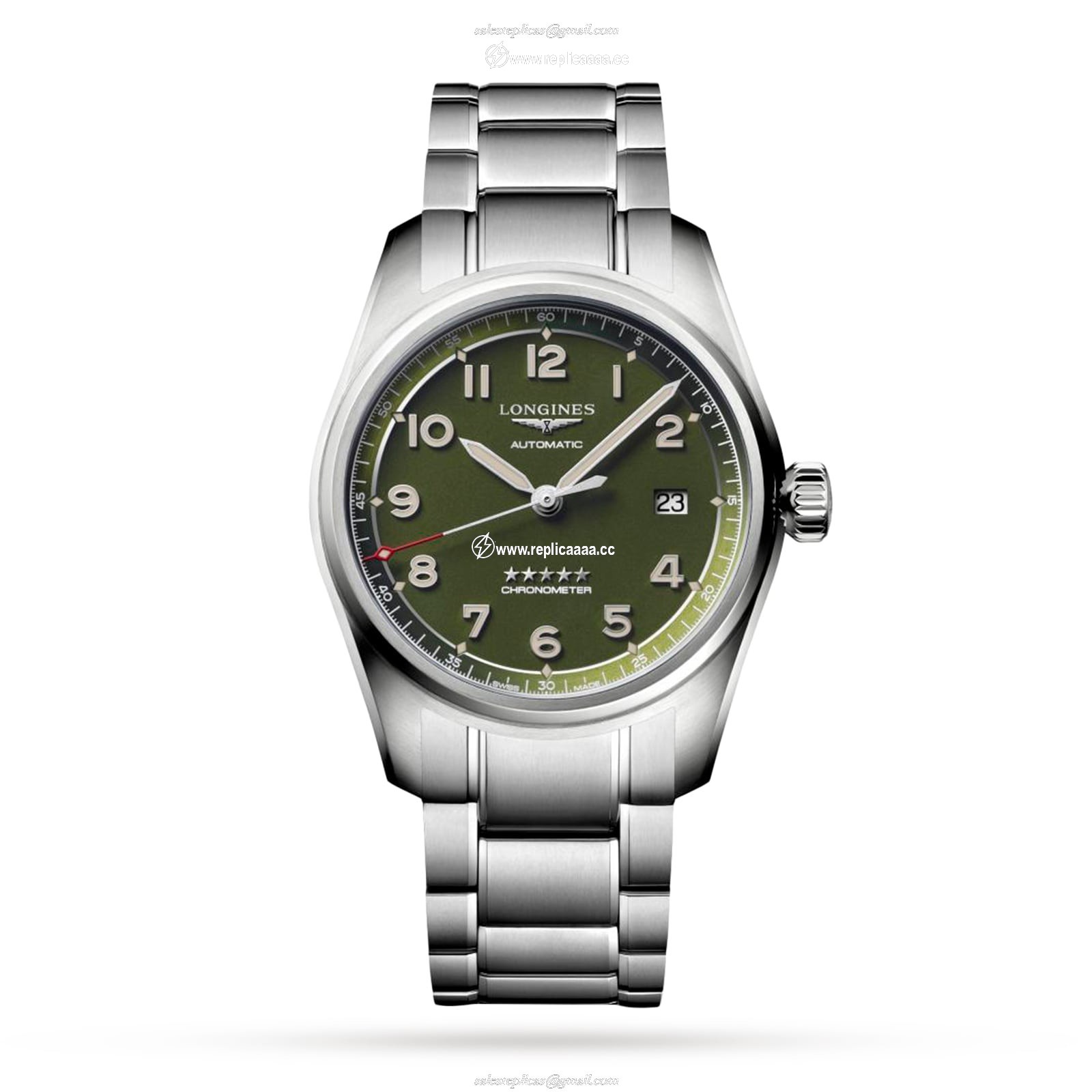 Longines Spirit 40mm Mens details L38104036