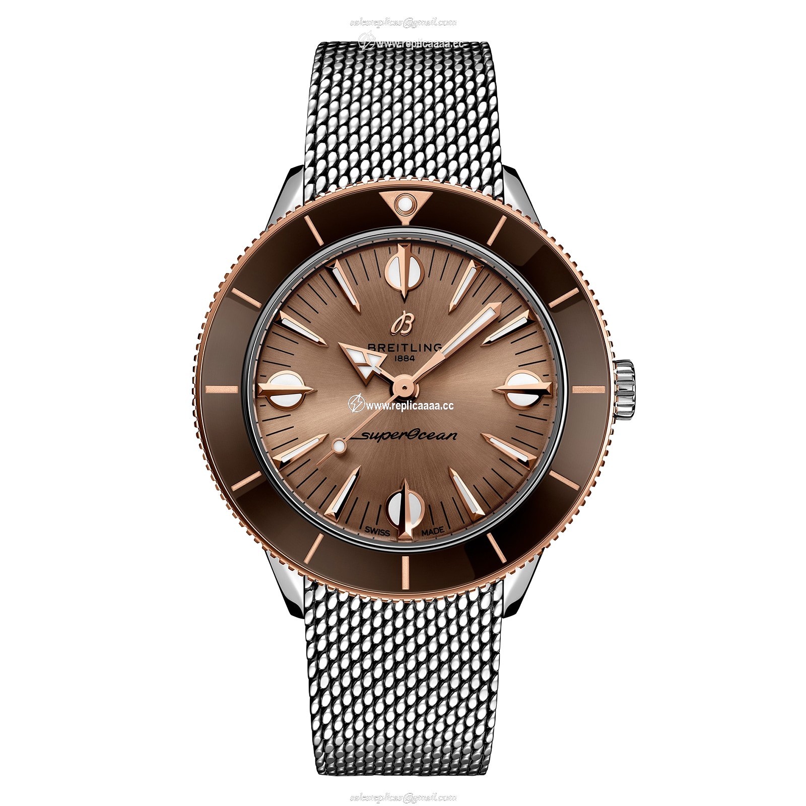 Breitling Superocean Heritage '57 Highlands Capsule 38mm Mens details Brown 2 Straps U10340E31A1A1 1 Breitling Superocean Heritage '57 Highlands Capsule 38mm Mens details Brown 2 Straps U10340E31A1A1