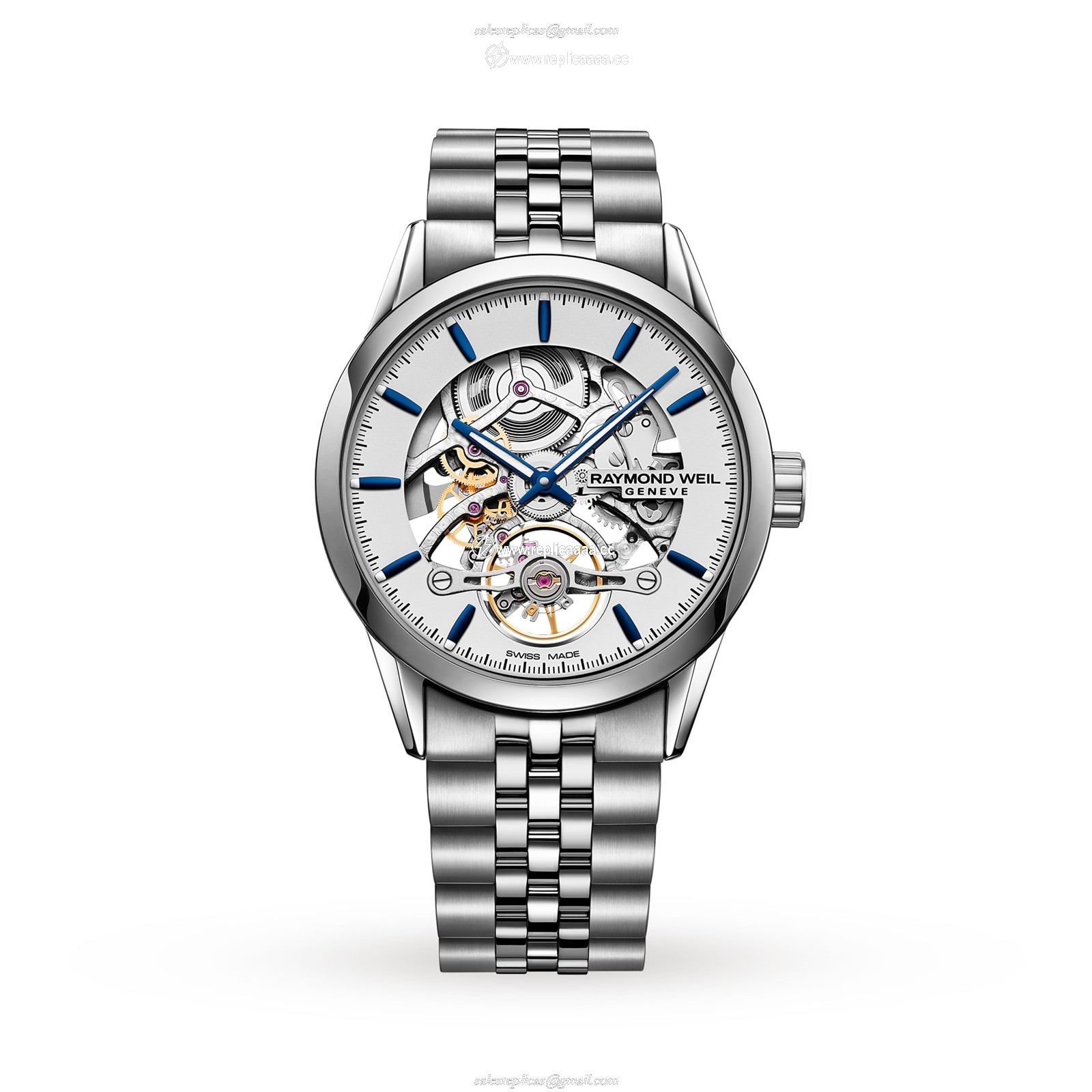 Raymond Weil Freelancer Skeleton 42mm Mens details 2785-ST-65001 1 Raymond Weil Freelancer Skeleton 42mm Mens details 2785-ST-65001