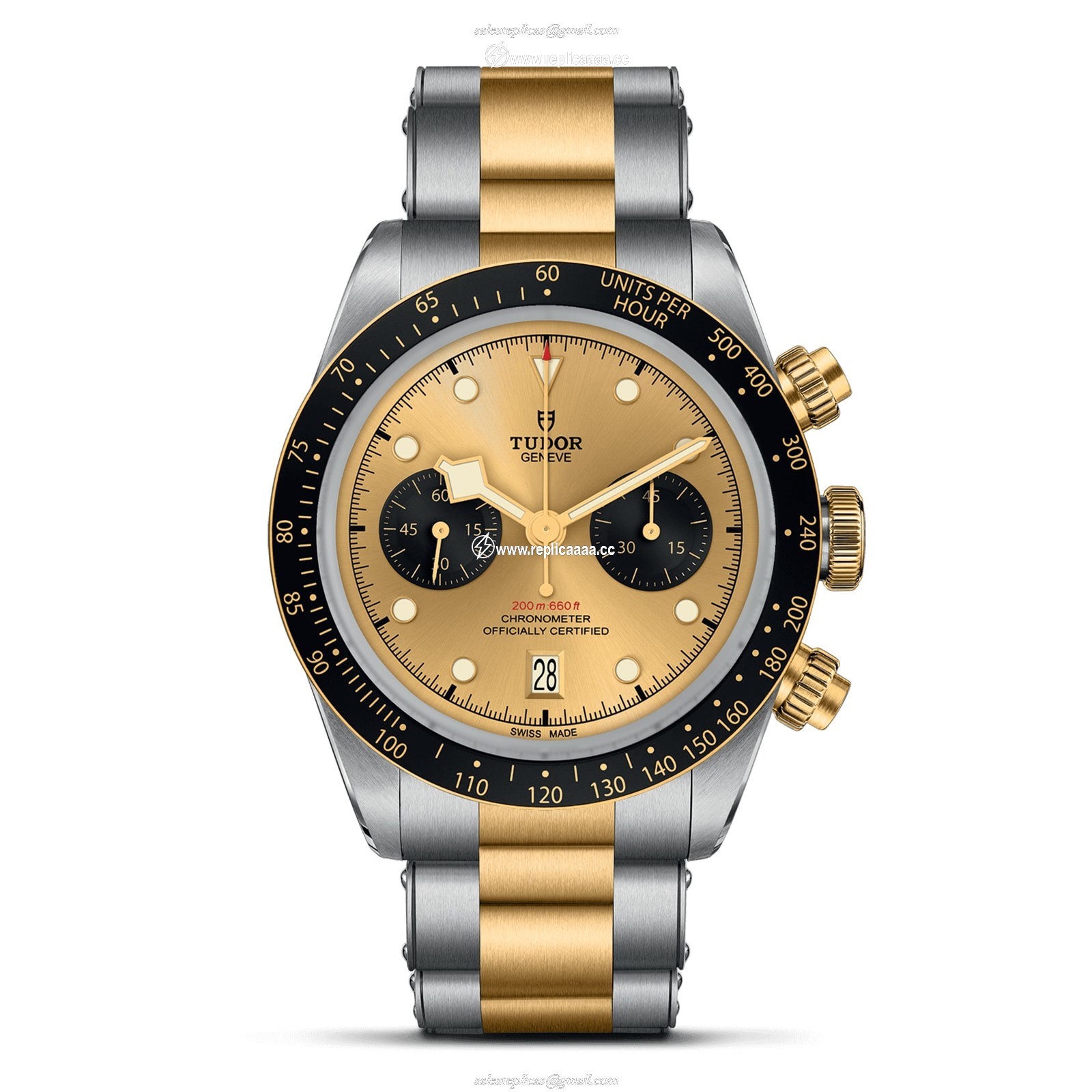 Tudor Black Bay Chrono S G 41mm Stainless Steel M79363N-0007 1 Tudor Black Bay Chrono S G 41mm Stainless Steel M79363N-0007