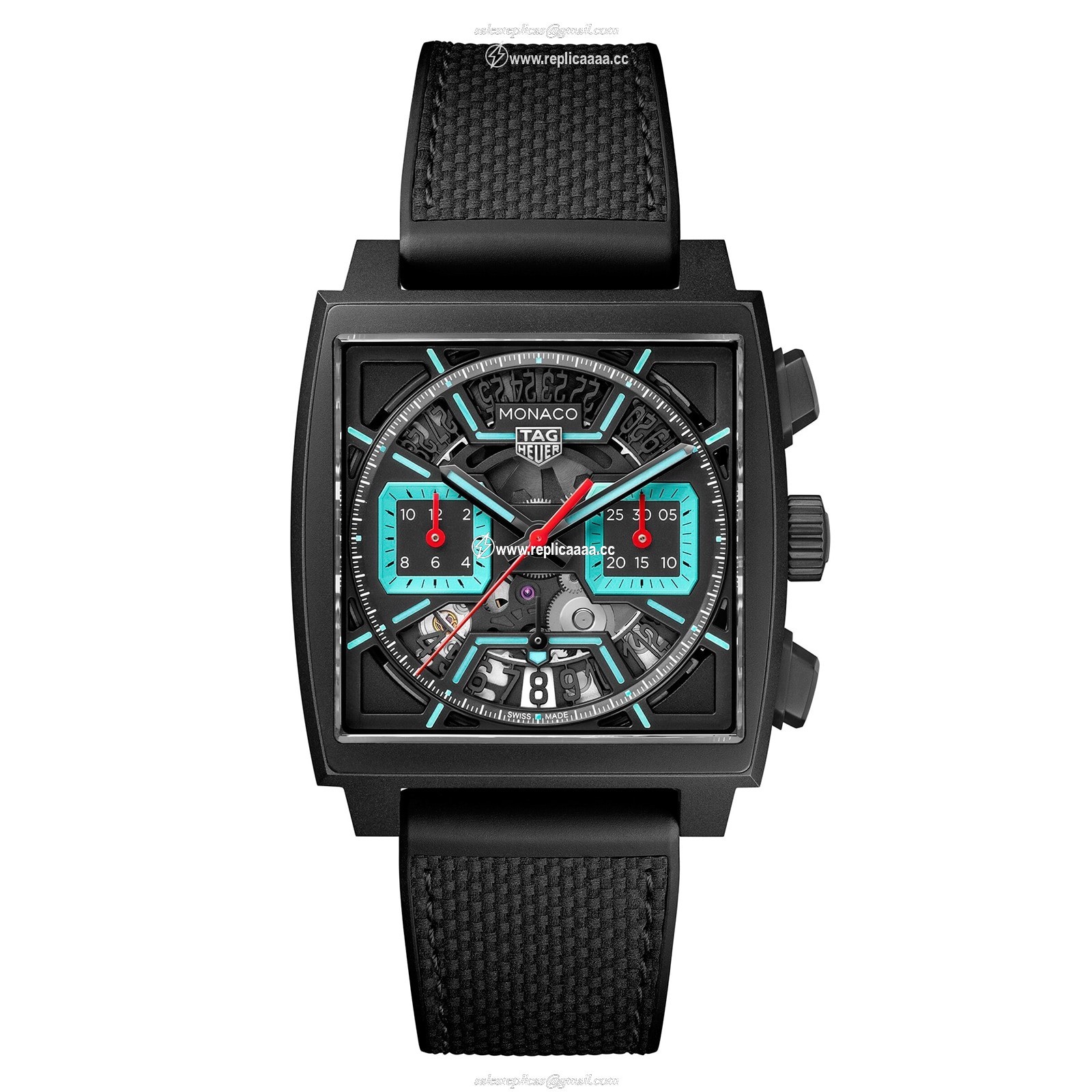 TAG Heuer Monaco Chronograph 39mm Mens details Titanium Turqouise CBL2184.FT6236 1 TAG Heuer Monaco Chronograph 39mm Mens details Titanium Turqouise CBL2184.FT6236