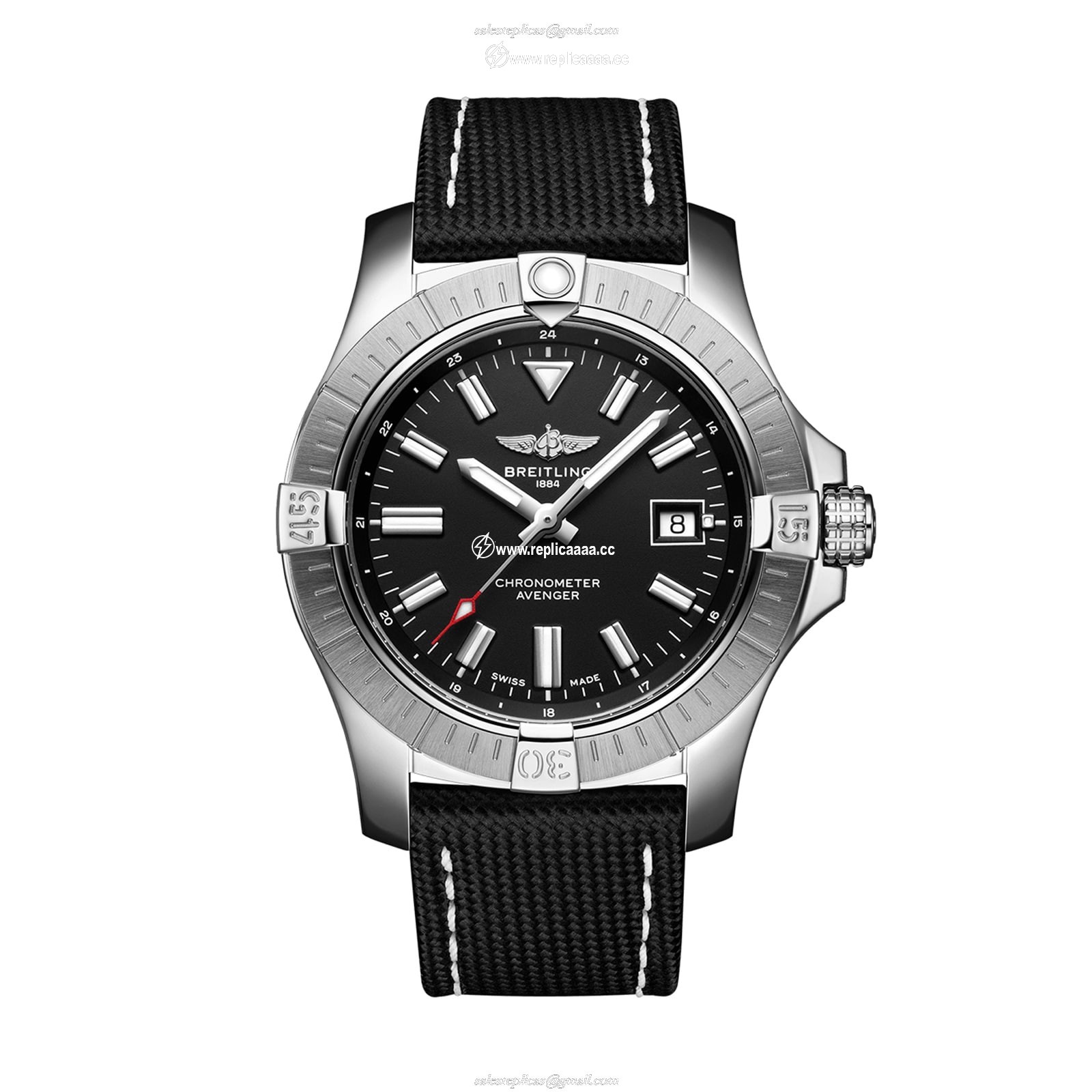 Breitling Avenger Automatic 43 Stainless Steel details A17318101B1X1