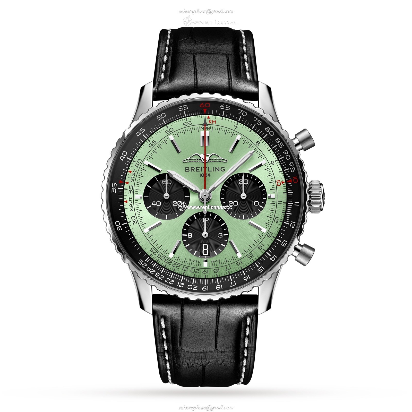 Breitling Navitimer B01 Chronograph 43mm Mint details AB0138241L1P1