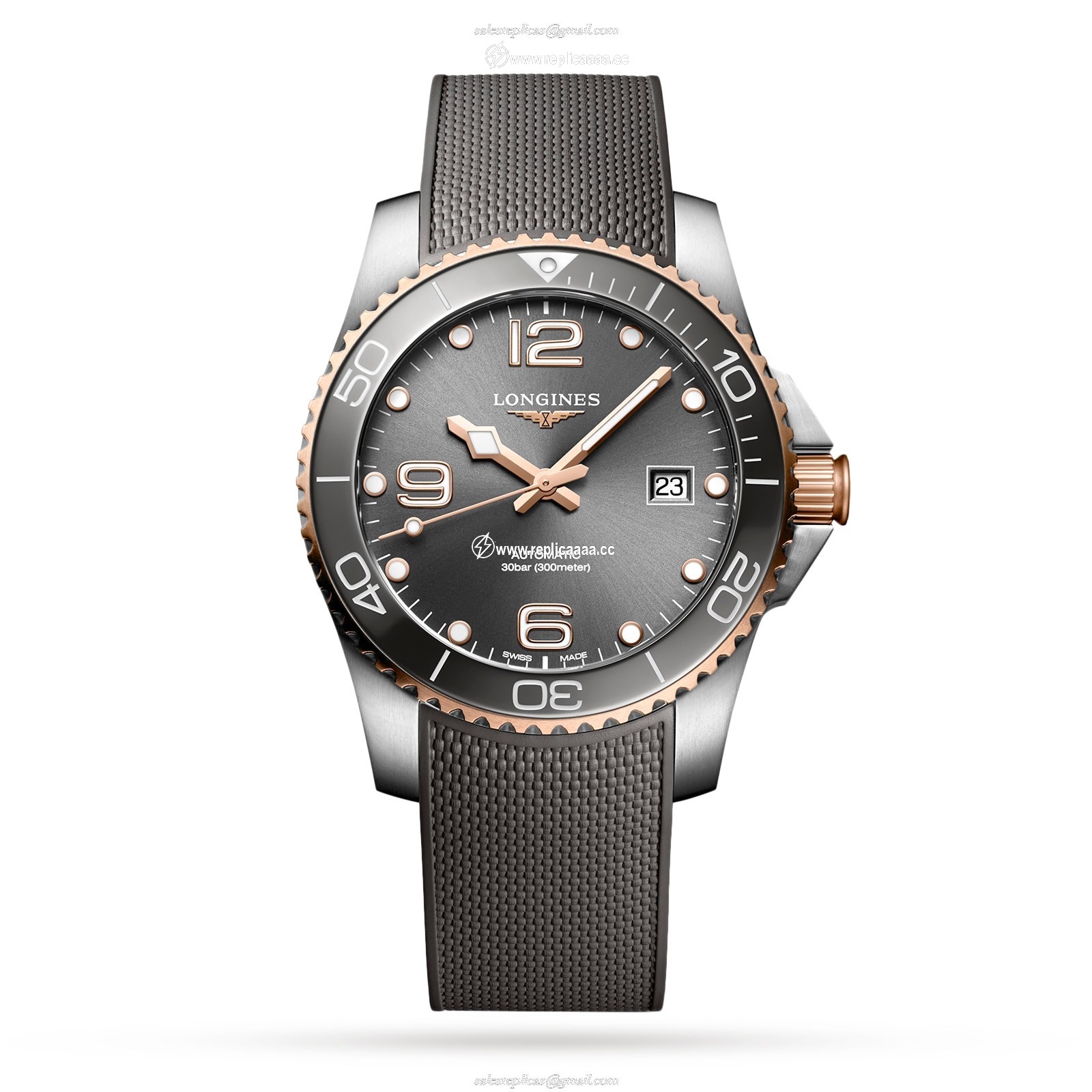 Longines HydroConquest 41mm Mens details L37813789 1 Longines HydroConquest 41mm Mens details L37813789
