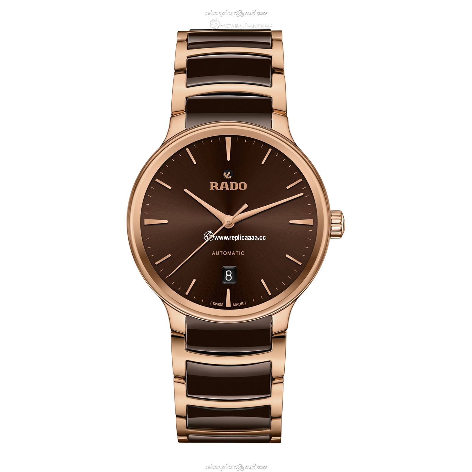 Rado Centrix 39.5mm Mens details Brown R30017302 1 Rado Centrix 39.5mm Mens details Brown R30017302