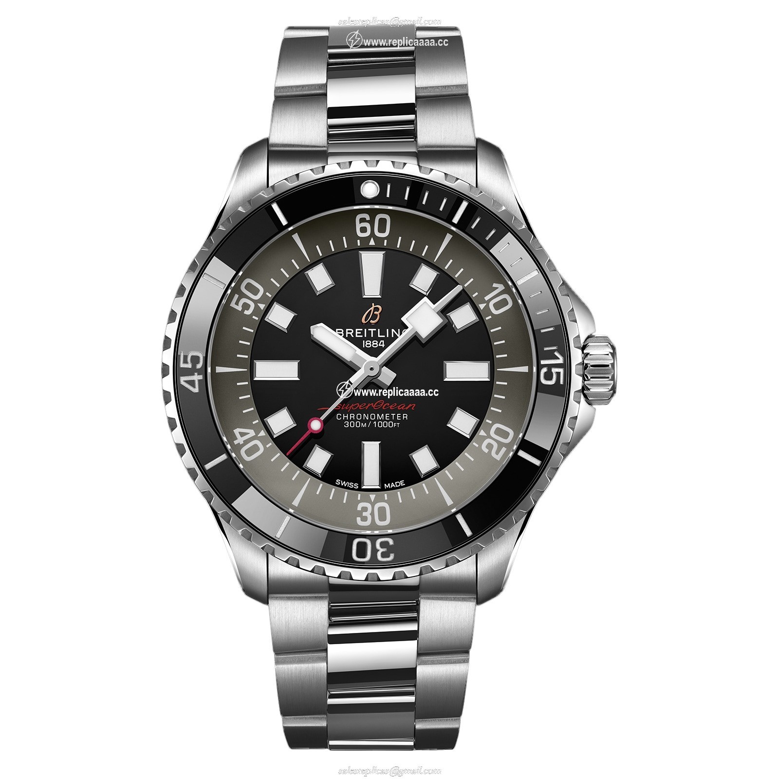 Breitling Superocean Automatic 44mm UK Edition Mens details Black A173765A1B1A1 1 Breitling Superocean Automatic 44mm UK Edition Mens details Black A173765A1B1A1