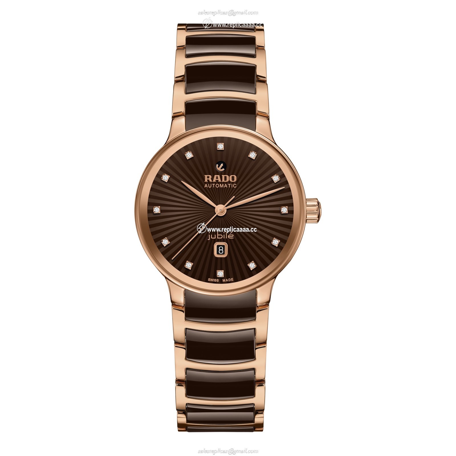 Rado Centrix 30.5mm Unisex details Brown R30019732 1 Rado Centrix 30.5mm Unisex details Brown R30019732