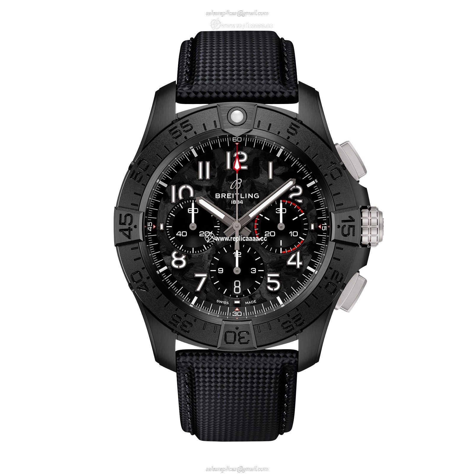 Breitling Avenger B01 Chronograph 44mm Night Mission Mens details Black SB0147101B1X1 1 Breitling Avenger B01 Chronograph 44mm Night Mission Mens details Black SB0147101B1X1