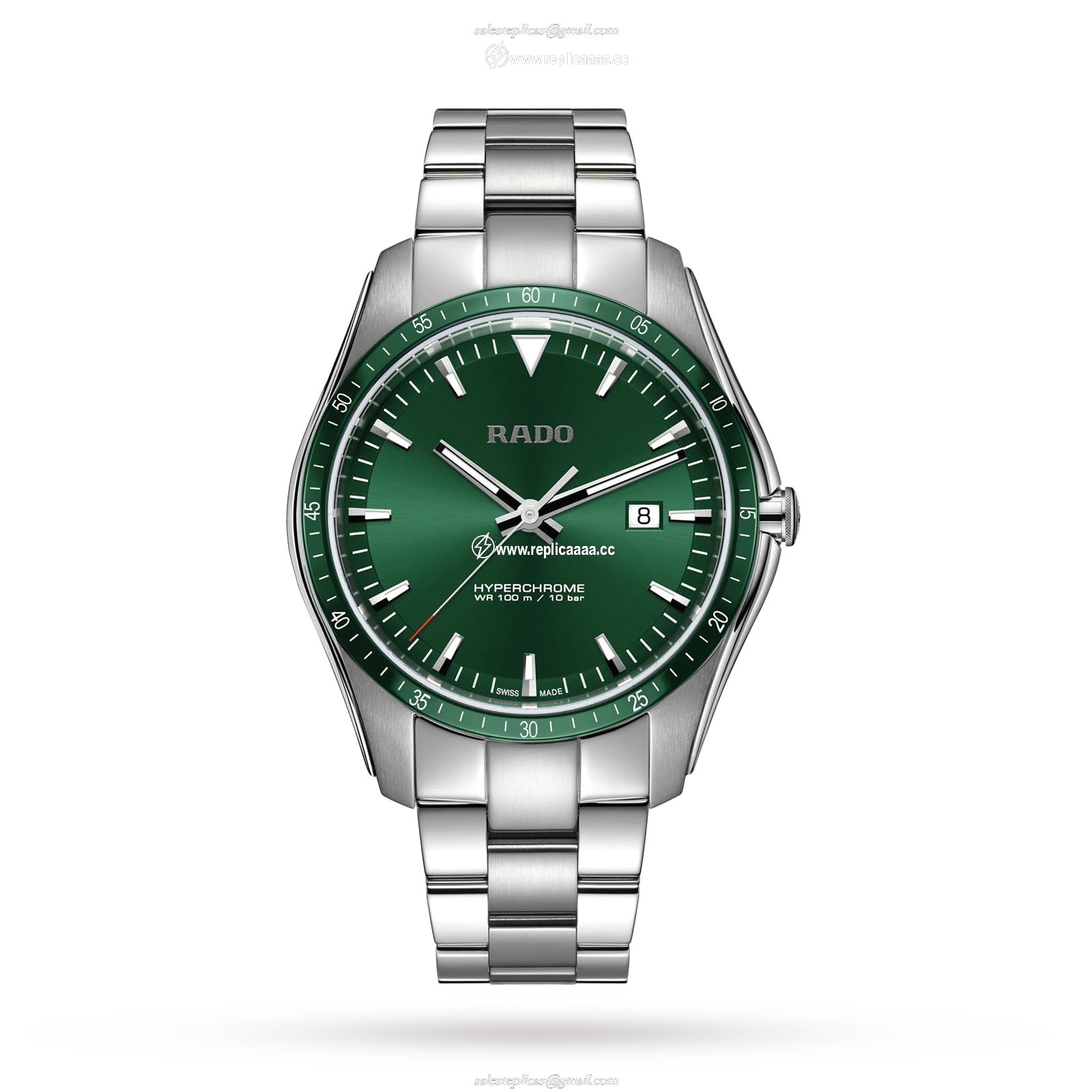 Rado HyperChrome 44.9mm Mens details Green R32502313 1 Rado HyperChrome 44.9mm Mens details Green R32502313