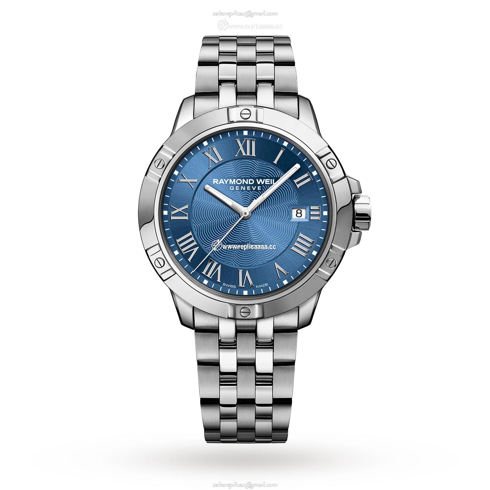 Raymond Weil Tango 41mm Mens details 8160-ST-00508