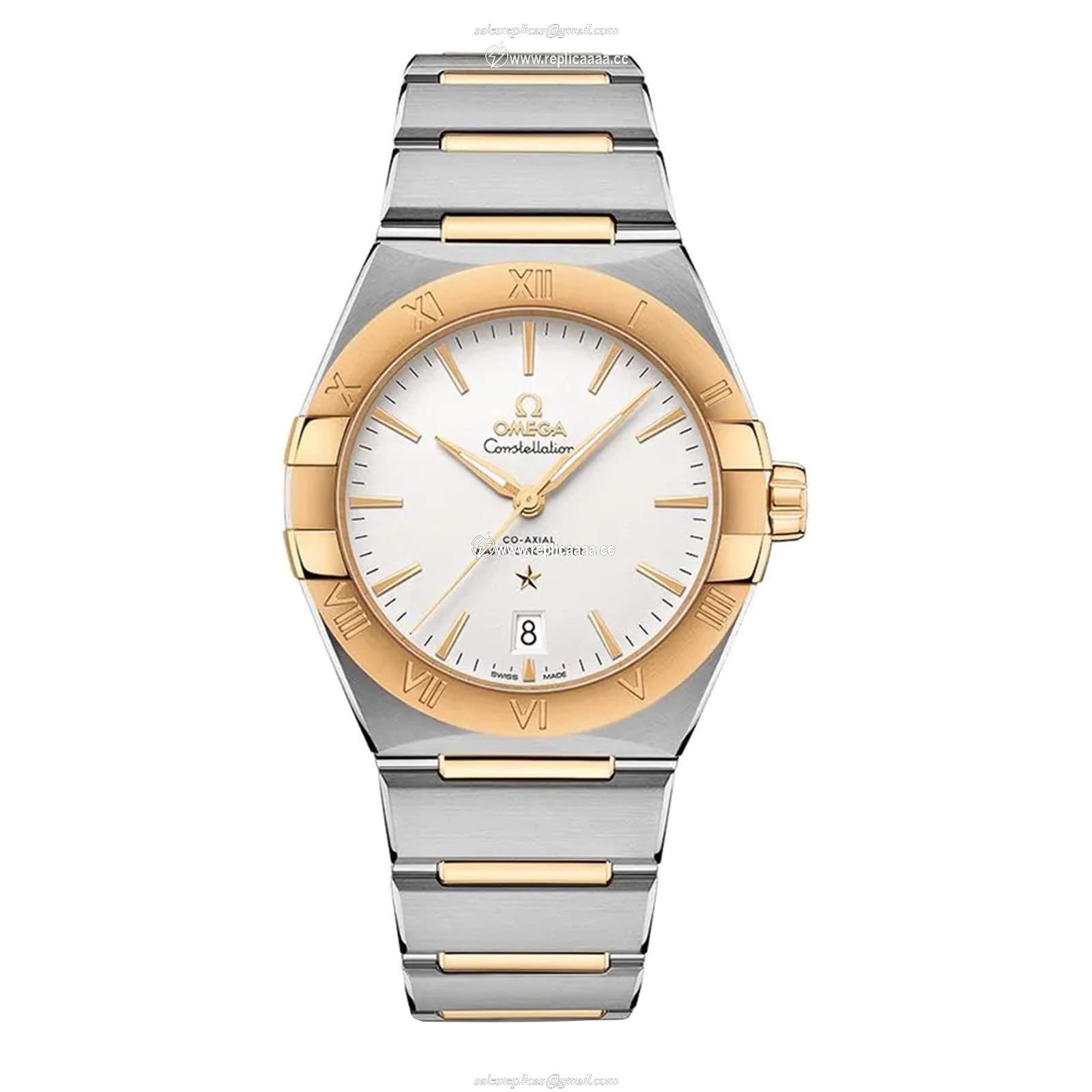 Omega Constellation 39mm Ladies details White O13120392002002 1 Omega Constellation 39mm Ladies details White O13120392002002
