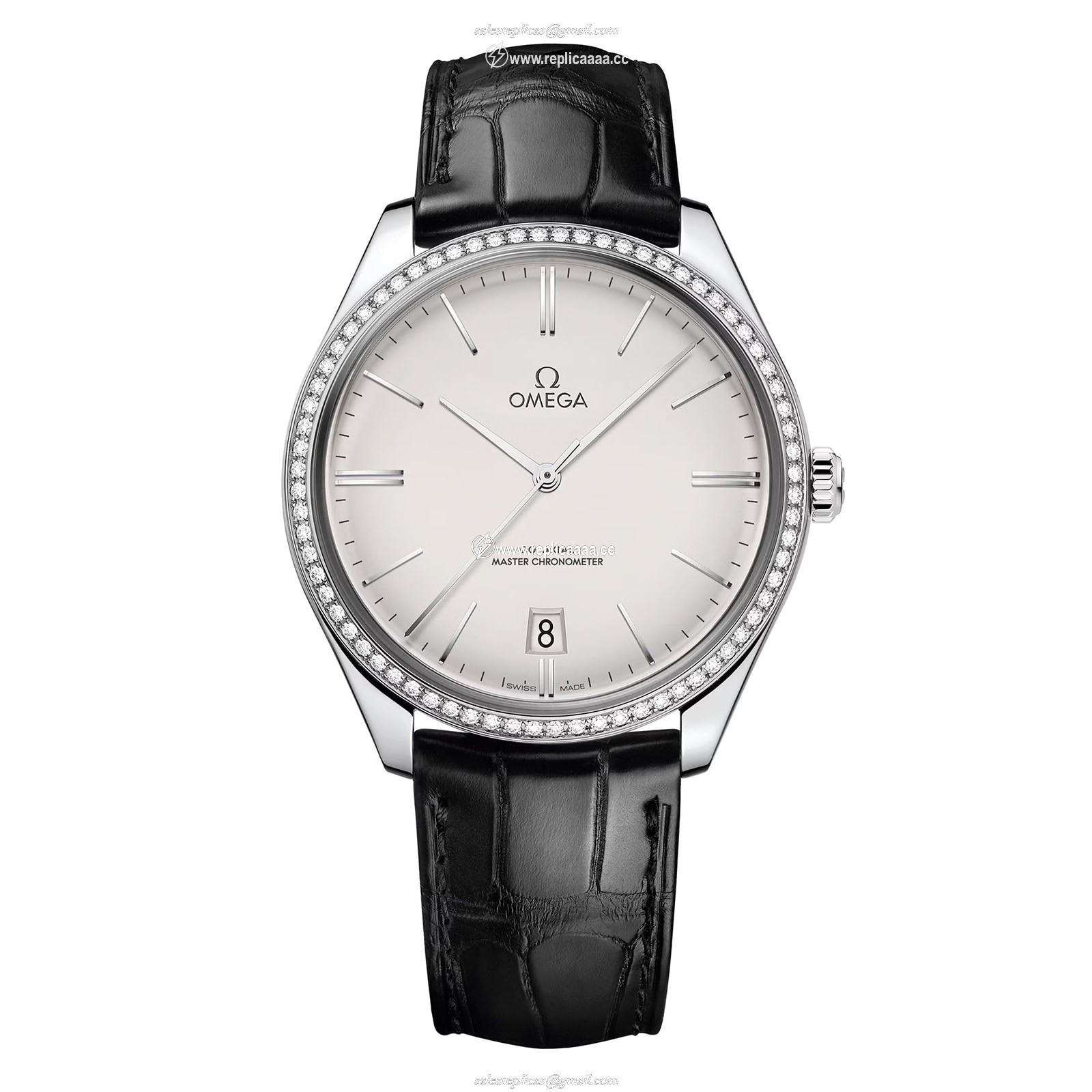 Omega De Ville Tresor 40mm Steel On Leather Strap O43518402102001