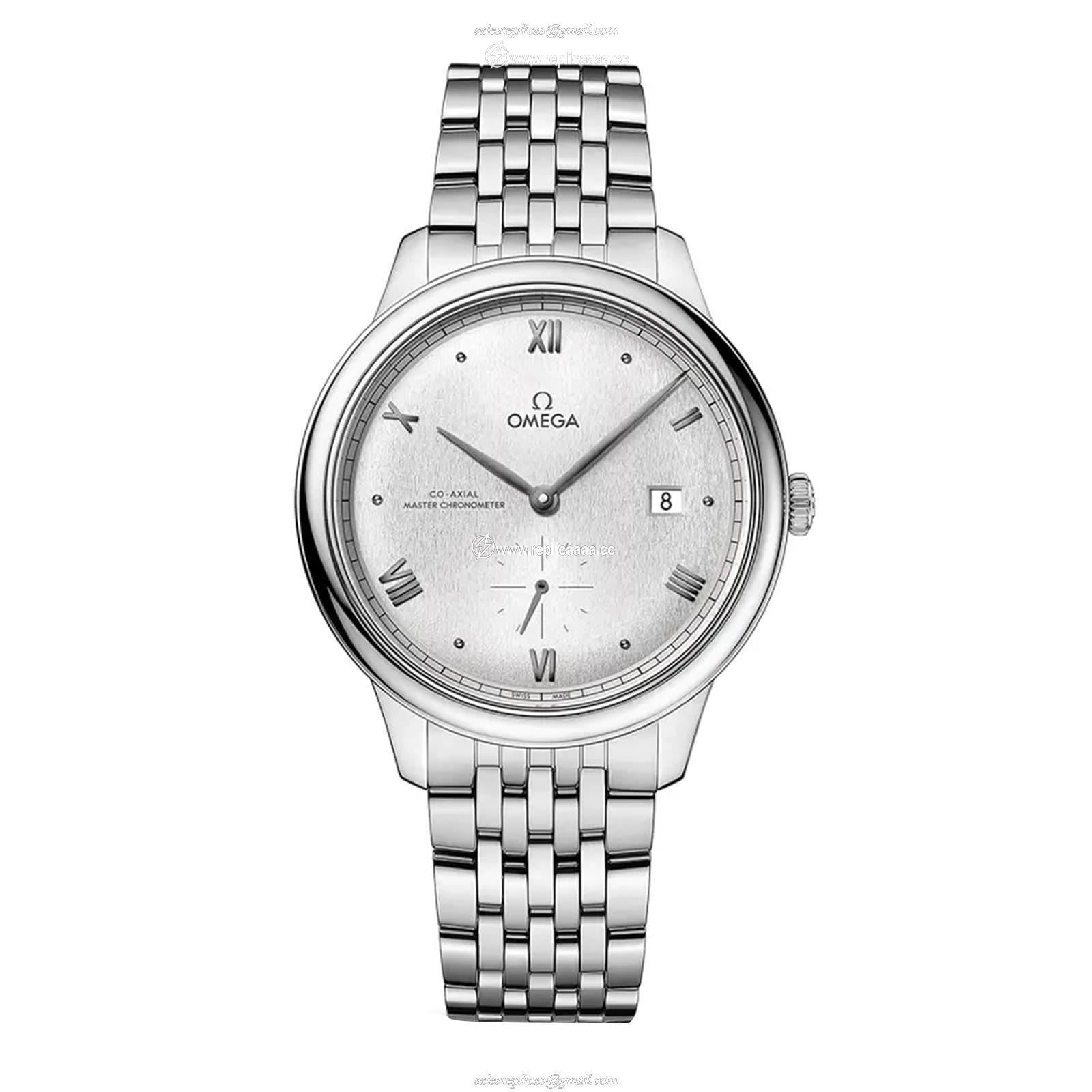 Omega De Ville Prestige 41mm Mens details Silver O43410412002001 1 Omega De Ville Prestige 41mm Mens details Silver O43410412002001