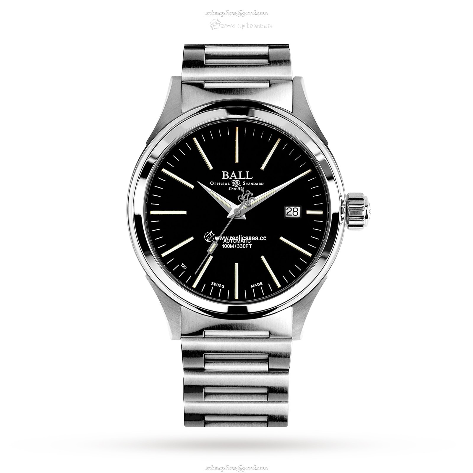 BALL Fireman Enterprise 40mm Mens details Black NM2098C-S20J-BK 1 BALL Fireman Enterprise 40mm Mens details Black NM2098C-S20J-BK