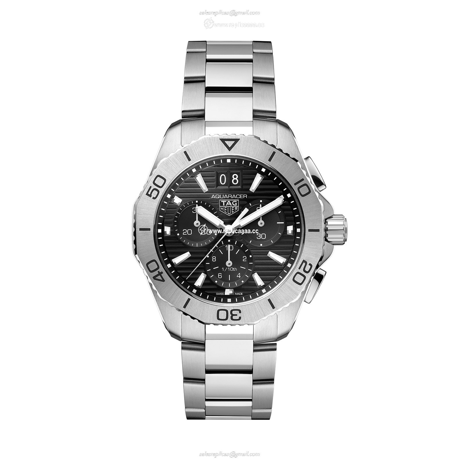 TAG Heuer Aquaracer Chronograph 40mm Mens details Black CBP1110.BA0627 1 TAG Heuer Aquaracer Chronograph 40mm Mens details Black CBP1110.BA0627