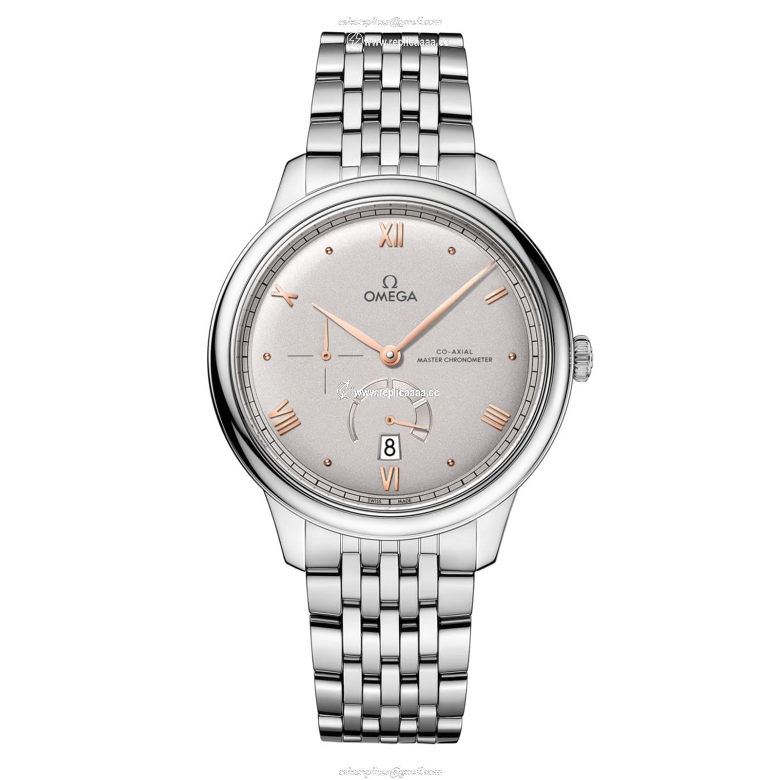 Omega De Ville Prestige 41mm Mens details Silver O43410412106001 1 Omega De Ville Prestige 41mm Mens details Silver O43410412106001