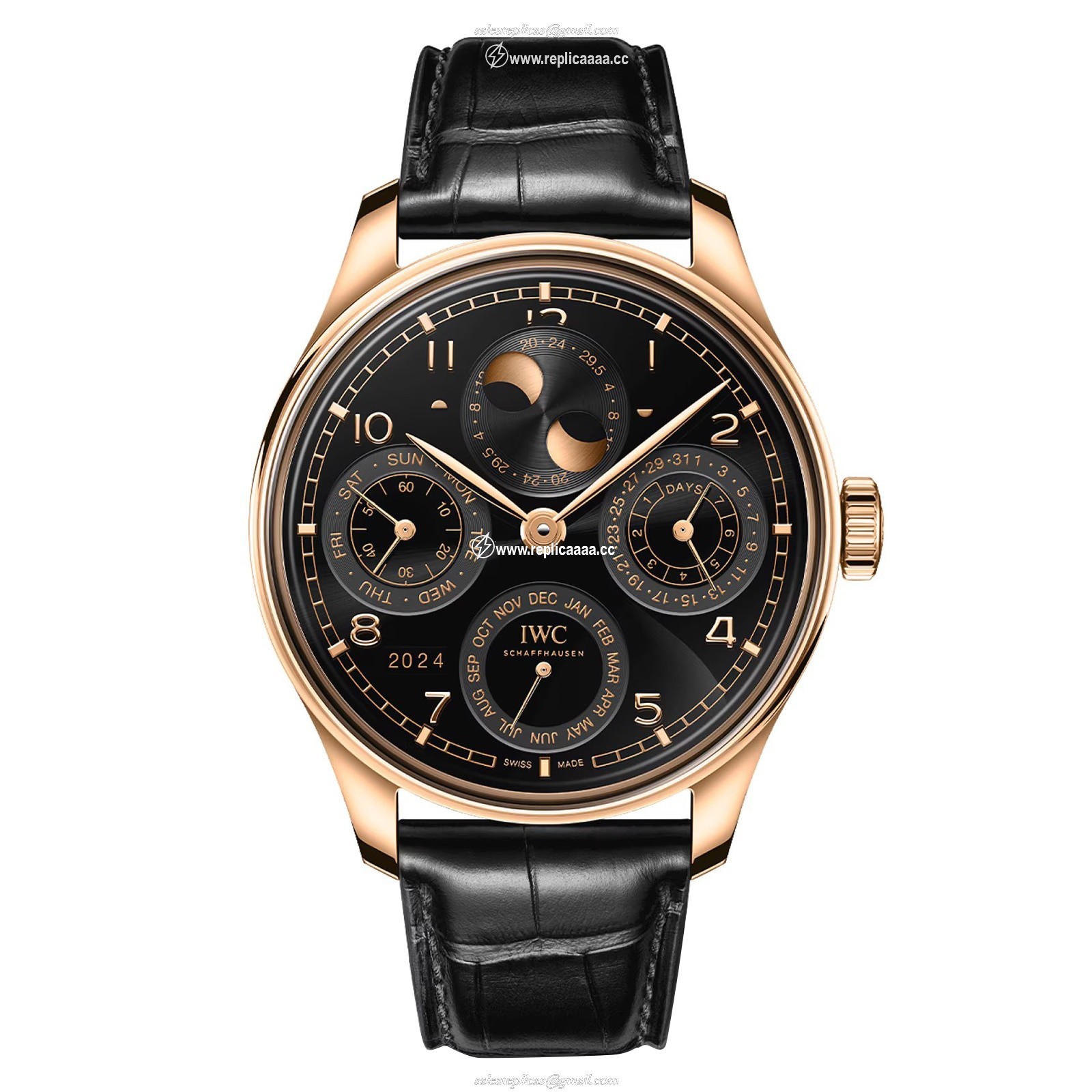 IWC Portugieser Perpetual Calendar 44 Obsidian IW503702