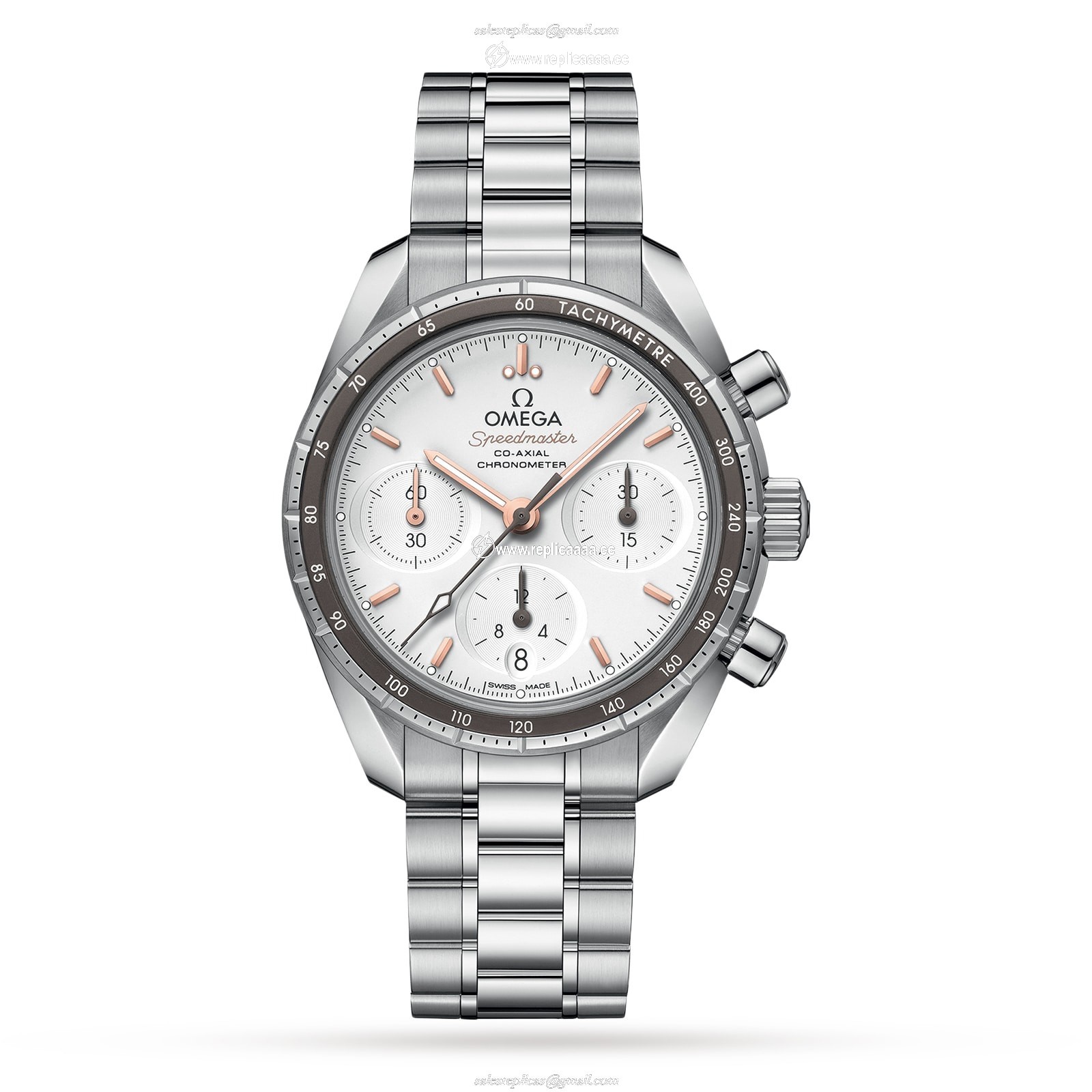 Omega Speedmaster Co- axial Chronometer Chronograph 38mm O32430385002001 1 Omega Speedmaster Co- axial Chronometer Chronograph 38mm O32430385002001