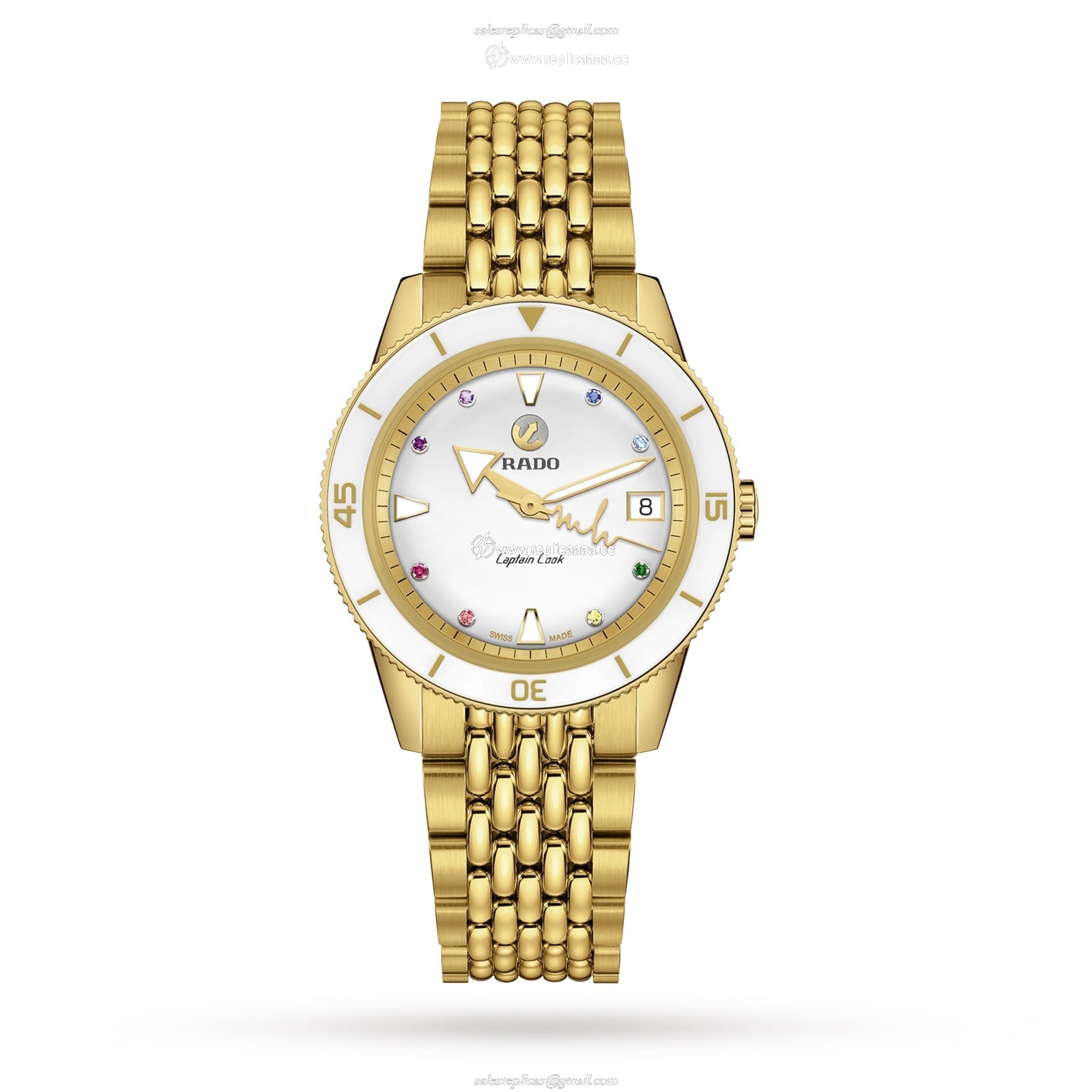 Rado Captain Cook X Marina Hoermanseder Heartbeat 37mm Ladies details R32117708 1 Rado Captain Cook X Marina Hoermanseder Heartbeat 37mm Ladies details R32117708