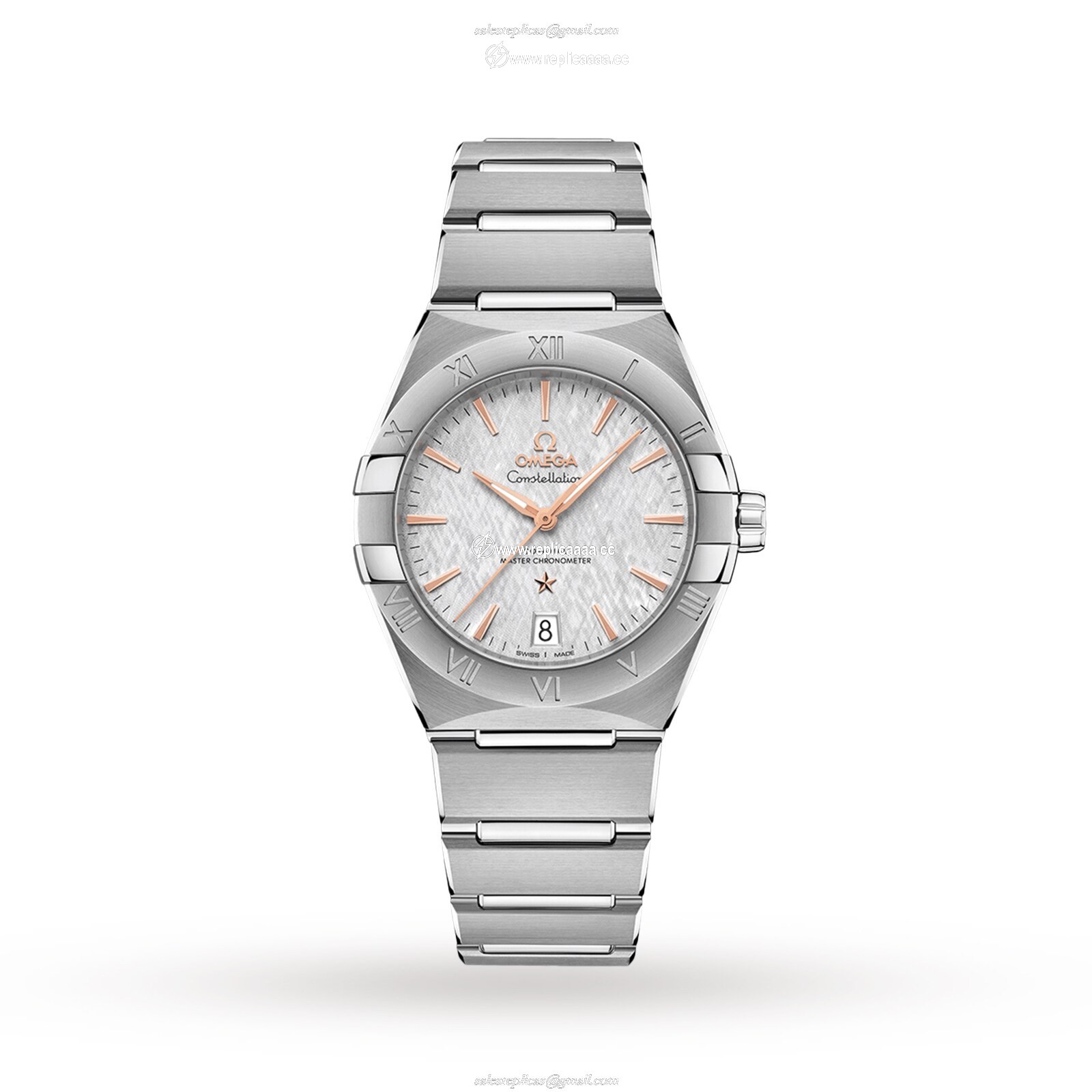 Omega Constellation Co-Axial 36mm Mens details Grey O13110362006001 1 Omega Constellation Co-Axial 36mm Mens details Grey O13110362006001