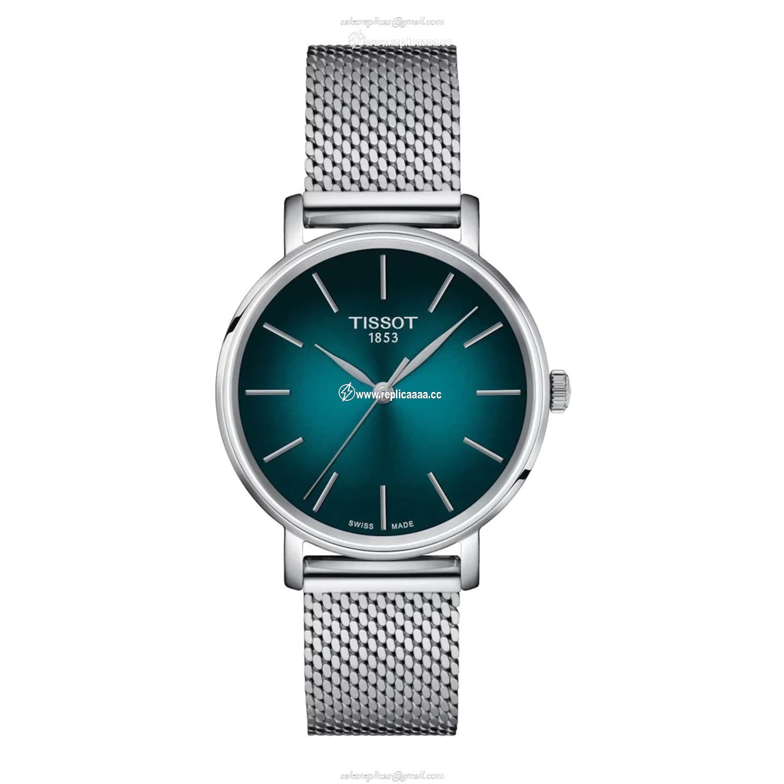 Tissot T-Classic Everytime Lady 34mm Ladies details Blue T1432101109100