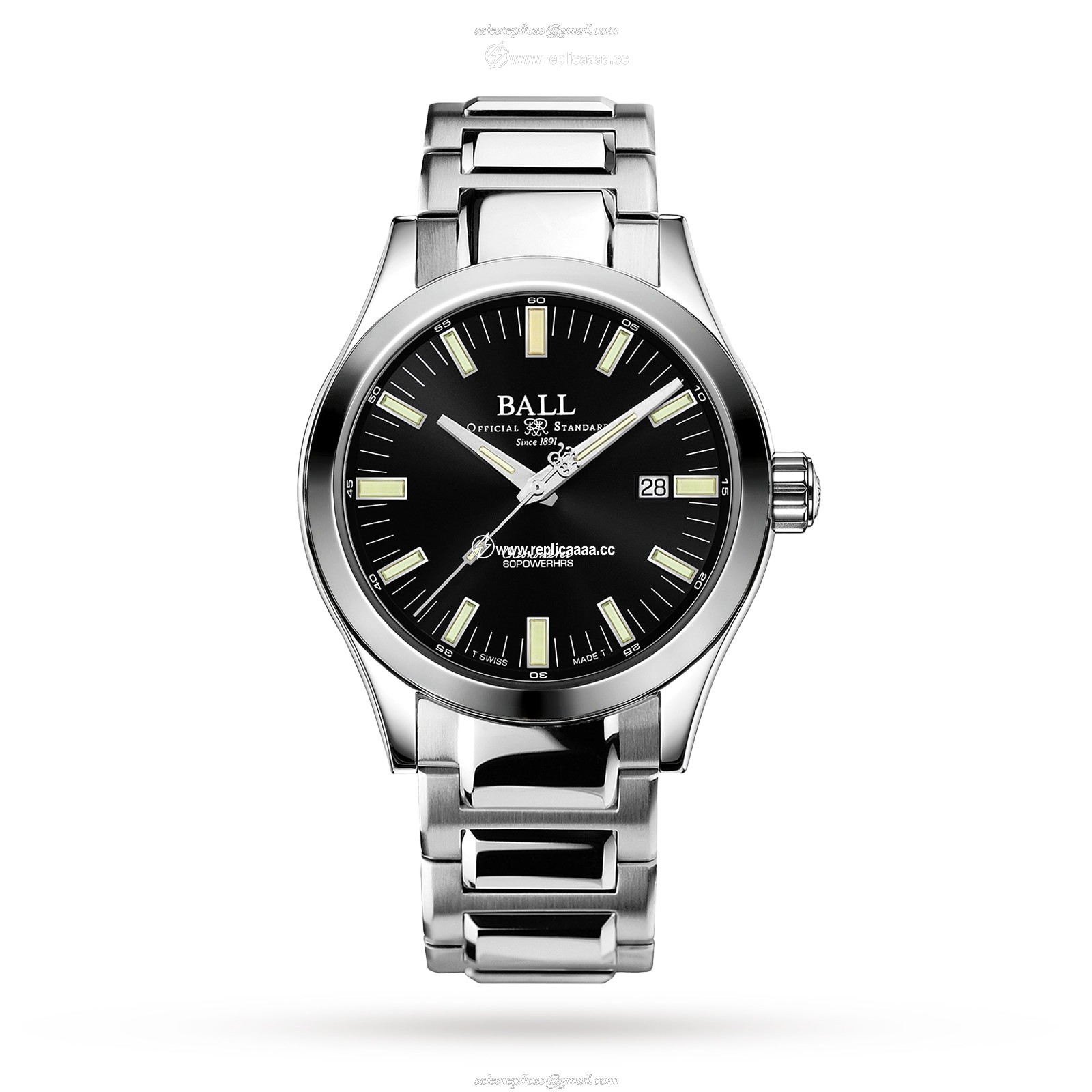 BALL Engineer M Marvelight 43mm Mens details Black NM2128C-S1C-BK
