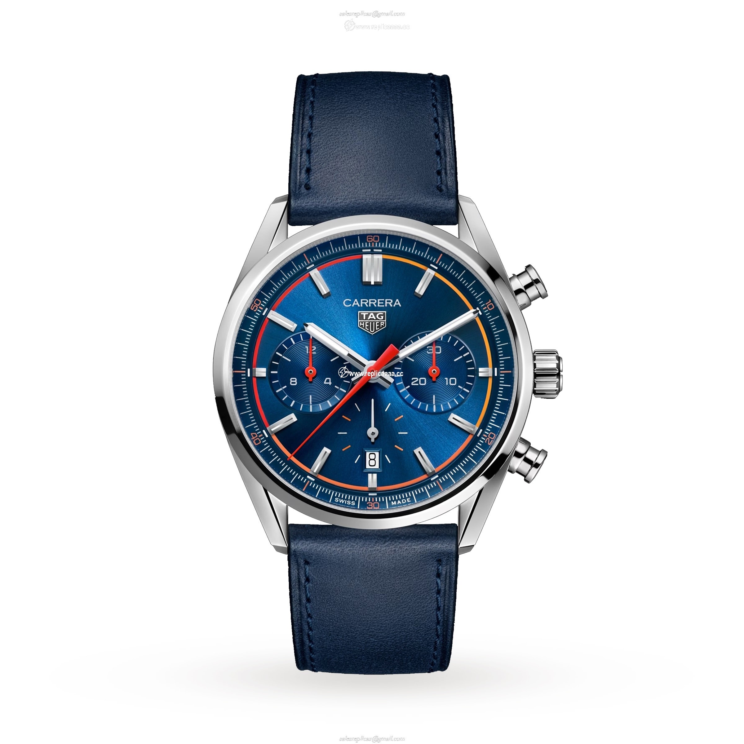 TAG Heuer Carrera Chronograph 42mm Mens details Blue CBN201D.FC6543 1 TAG Heuer Carrera Chronograph 42mm Mens details Blue CBN201D.FC6543
