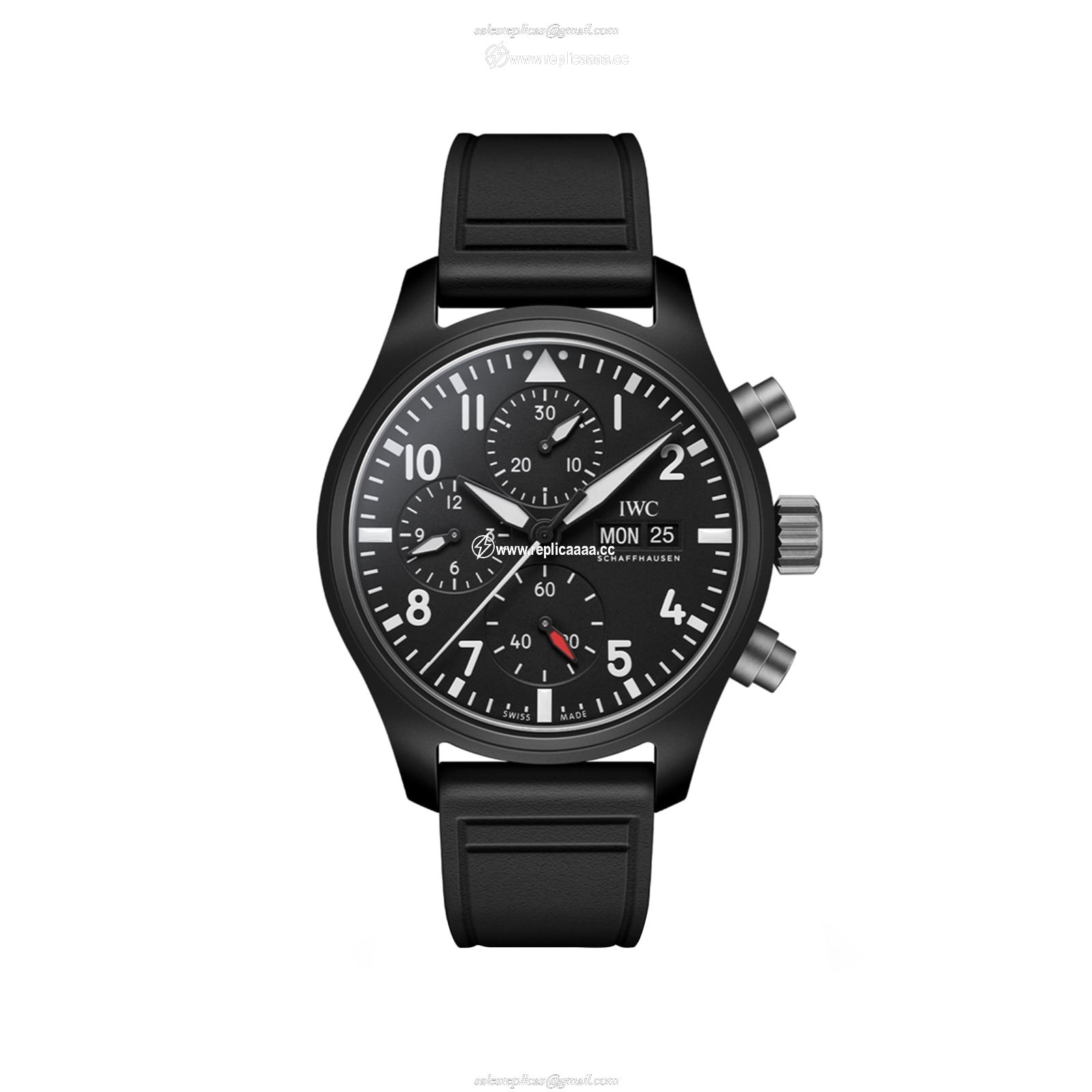IWC Pilot Chronograph Top Gun 41mm Mens details IW389401 1 IWC Pilot Chronograph Top Gun 41mm Mens details IW389401