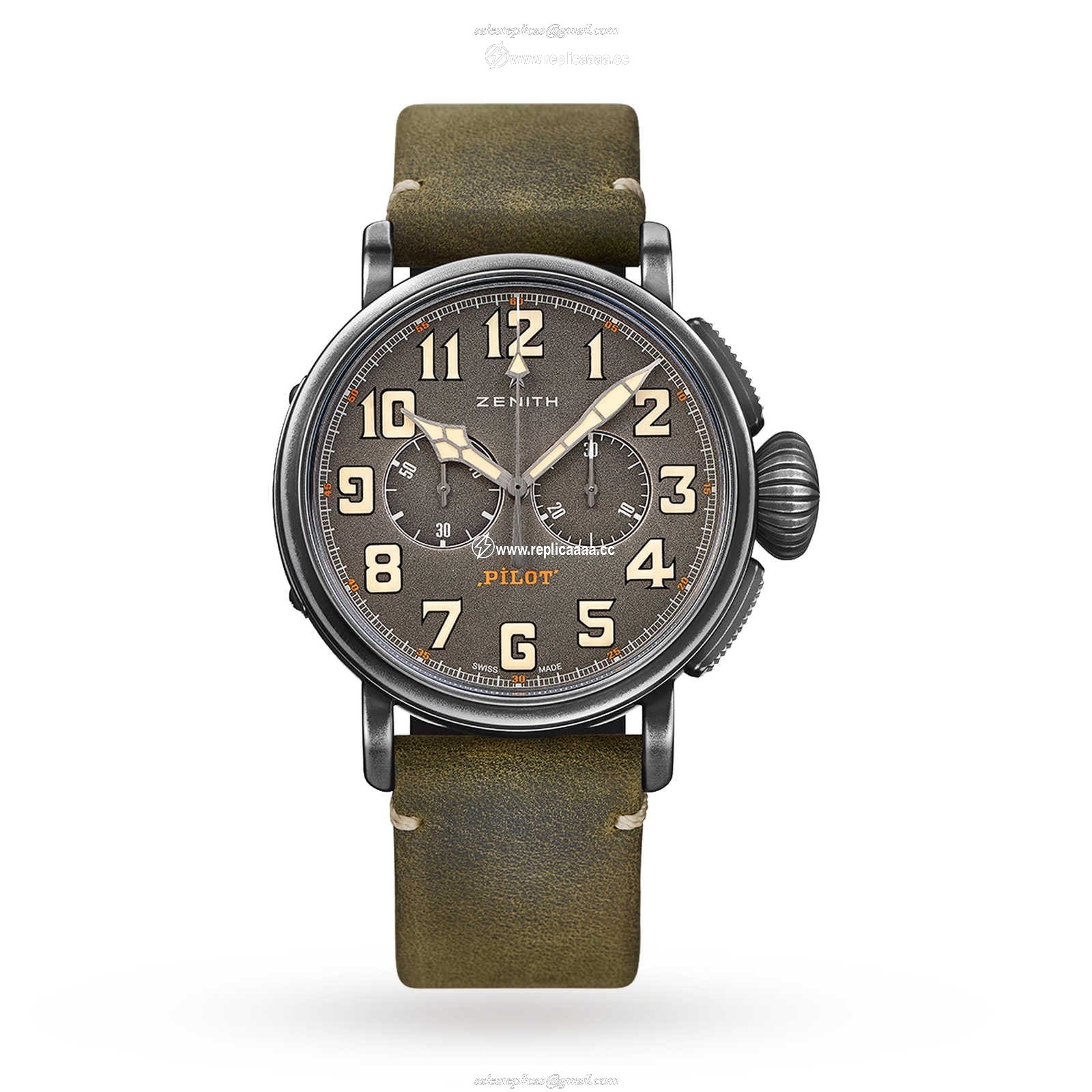 Zenith Pilot Type 20 Chronograph Ton Up 45mm 112430406921C773