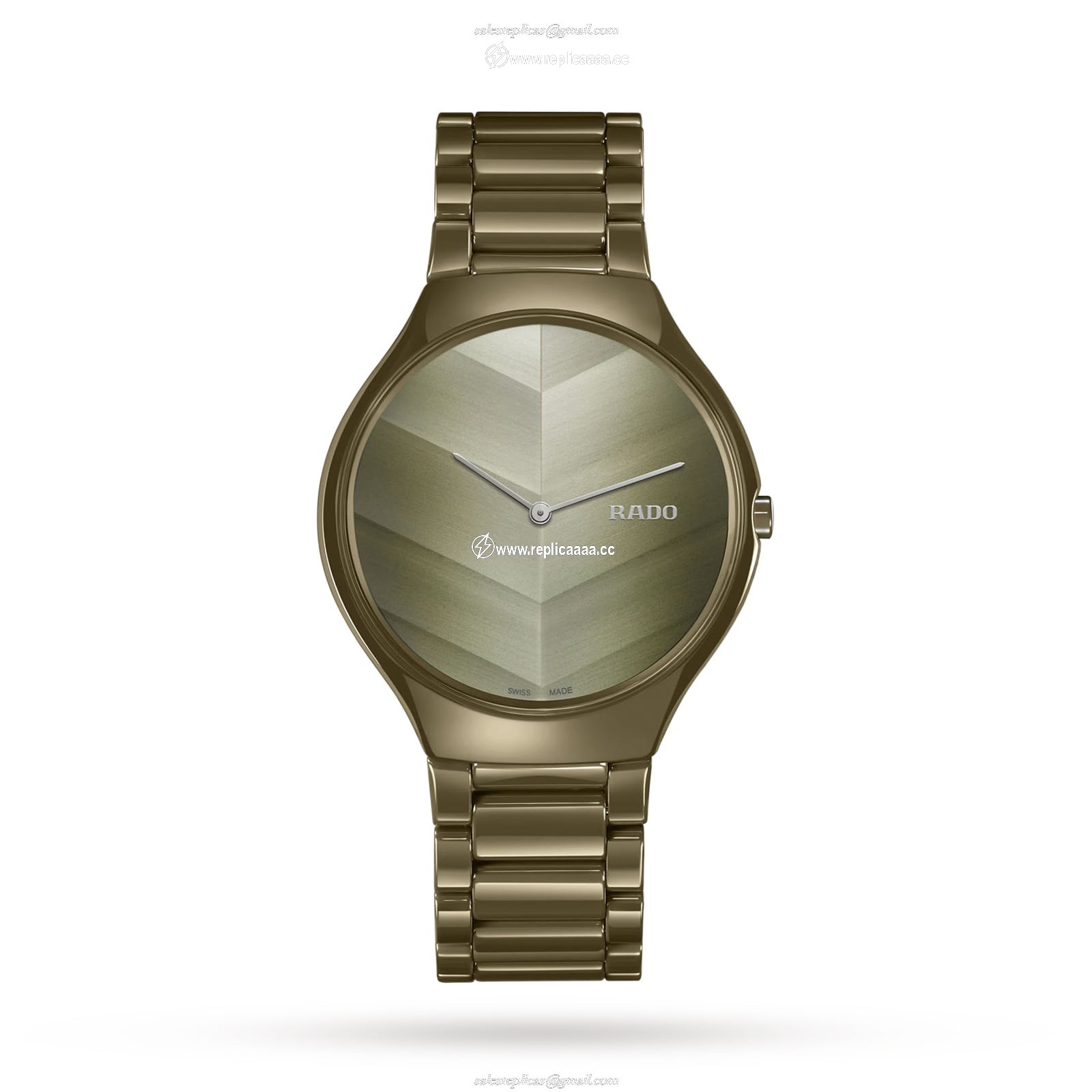 Rado True Thinline X Great Gardens Of The World 39mm Unisex details Green R27121302 1 Rado True Thinline X Great Gardens Of The World 39mm Unisex details Green R27121302
