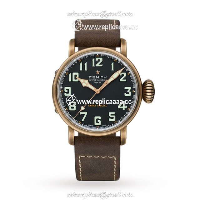 Zenith Pilot Type 20 Extra Special 45mm Mens details 29243067921C753