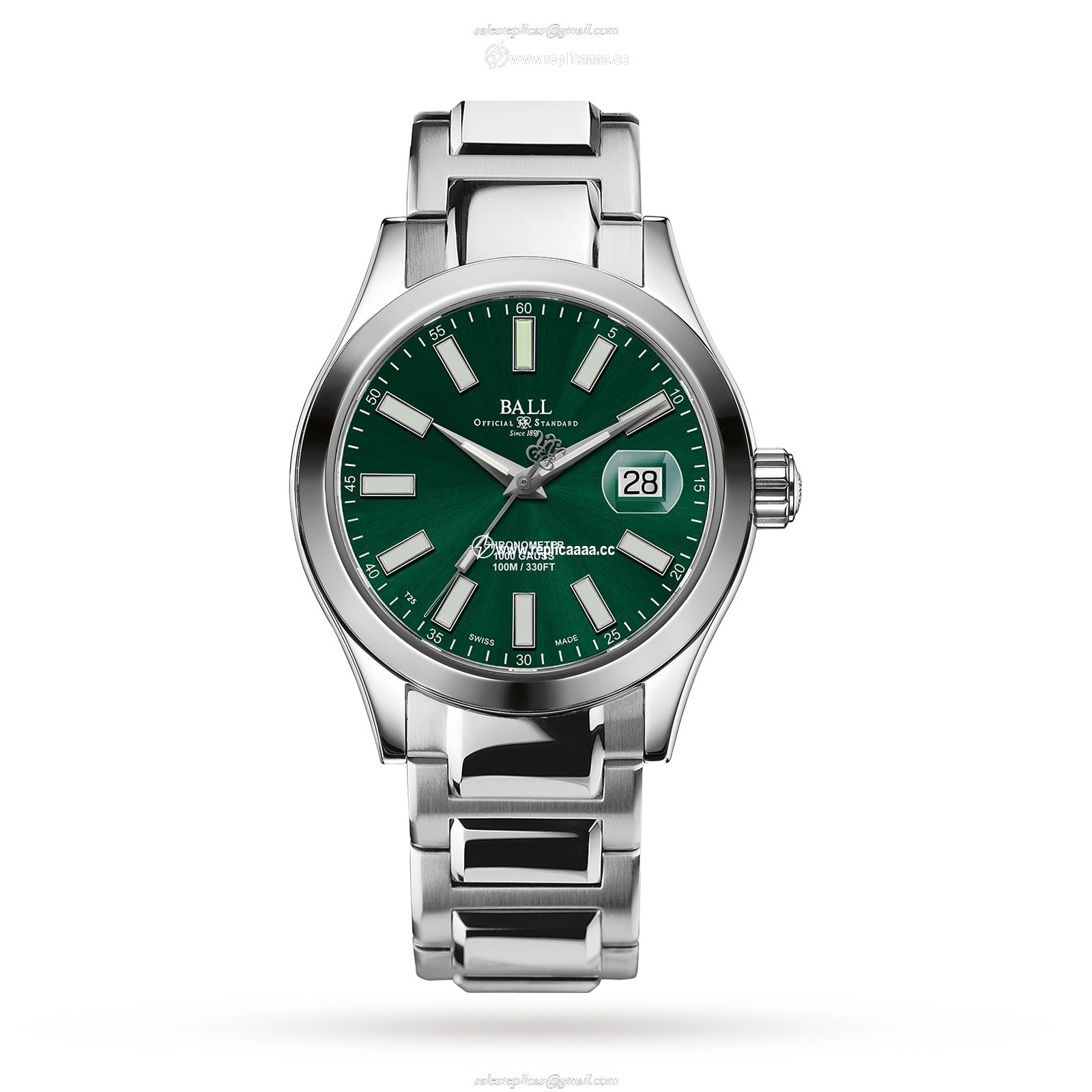 BALL Engineer III Marvelight Chronometer 40mm Mens details Green NM9026C-S6CJ-GR