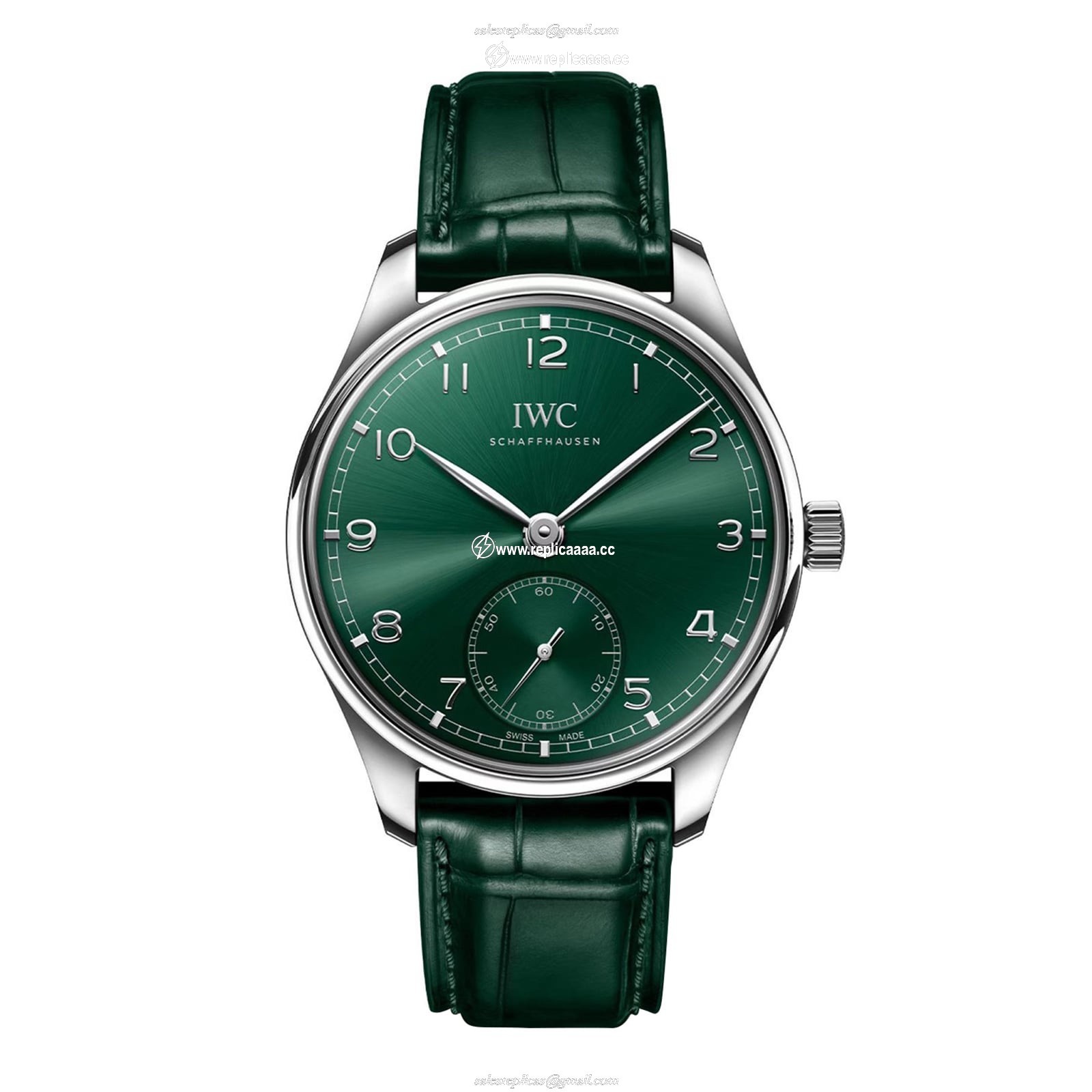 IWC Portugieser Automatic 40mm Mens details Green IW358310