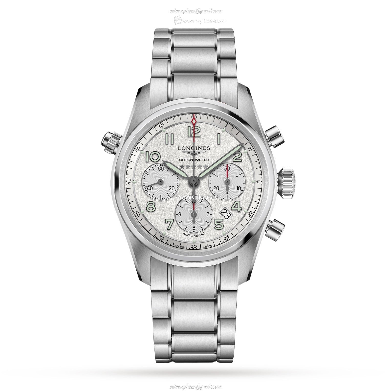 Longines Spirit 42mm Mens details L38204736 1 Longines Spirit 42mm Mens details L38204736